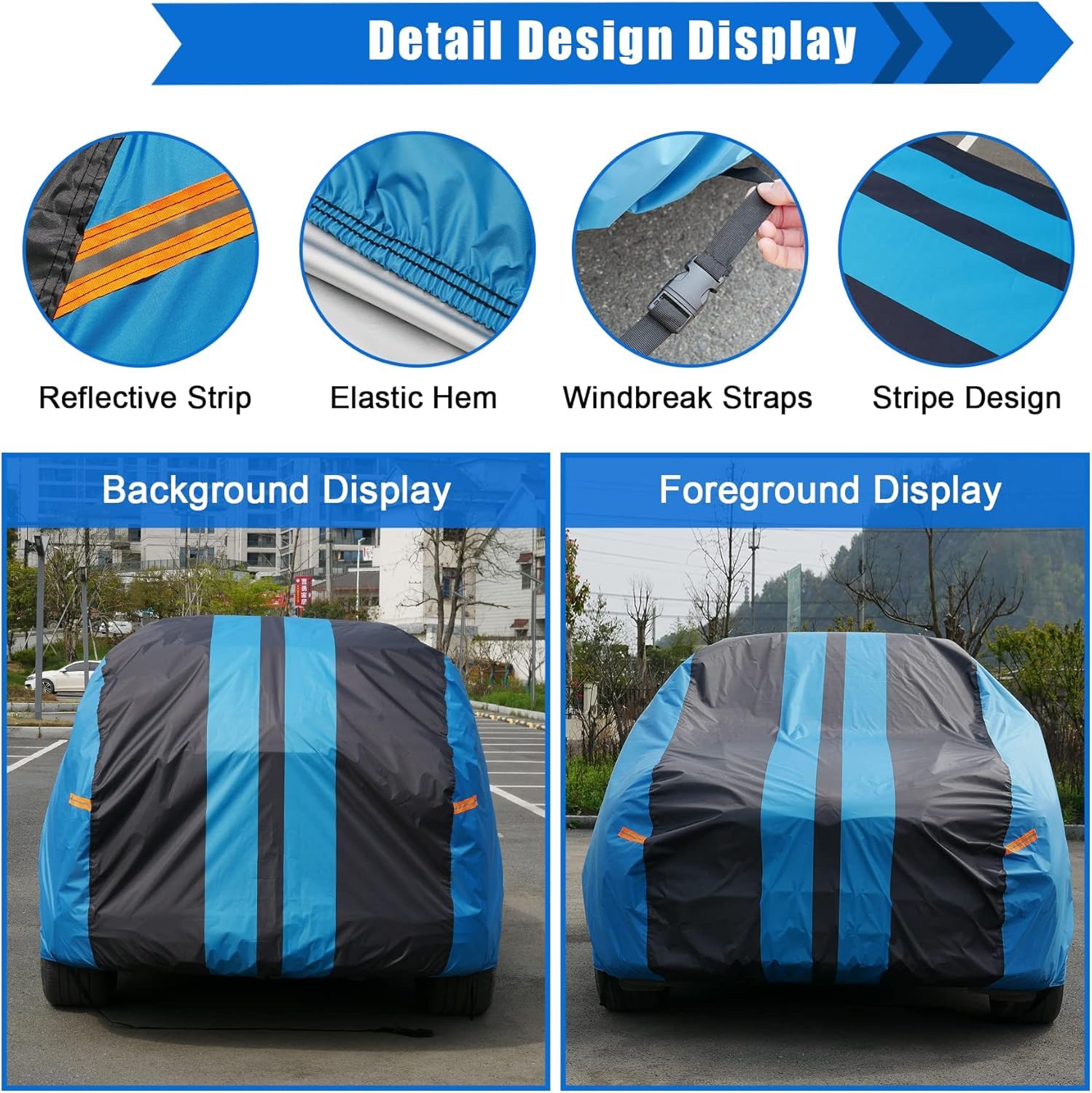 Car Cover Waterproof Custom Fit Infiniti Q50 (2013-2025), Full Exterior Cover for Automobiles Lightweight Resistant Outdoor Sun