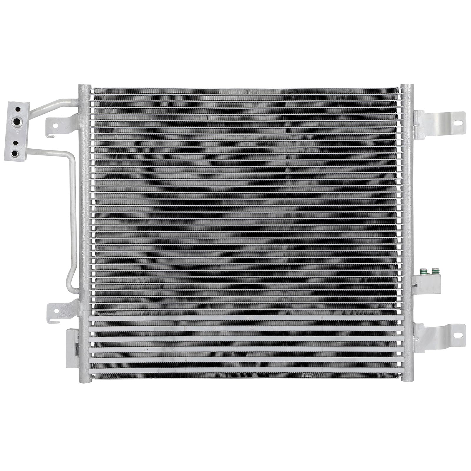 SCITOO Air Conditioning A/C Condenser for Jeep Wrangler 2007 2008 2009 2010 2011 V6 3.8L, Automatic Transmission, Replace# 3768