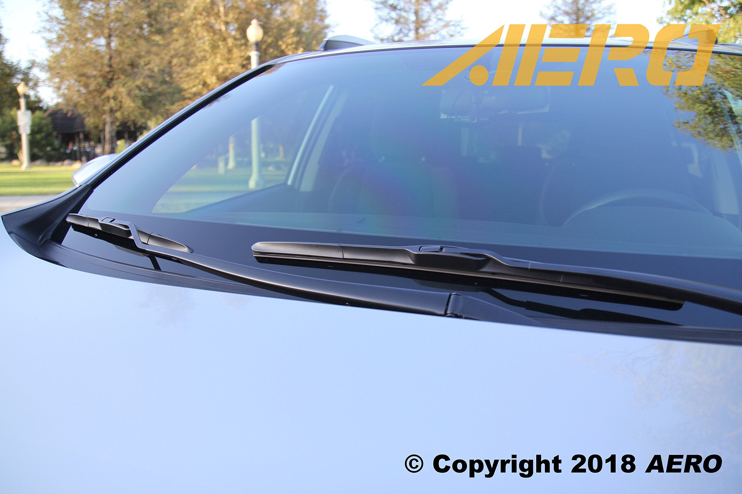 Aero Hybrid 22'' + 18'' Premium Quality All-Season Windshield Wiper Blades (Set Of 2)