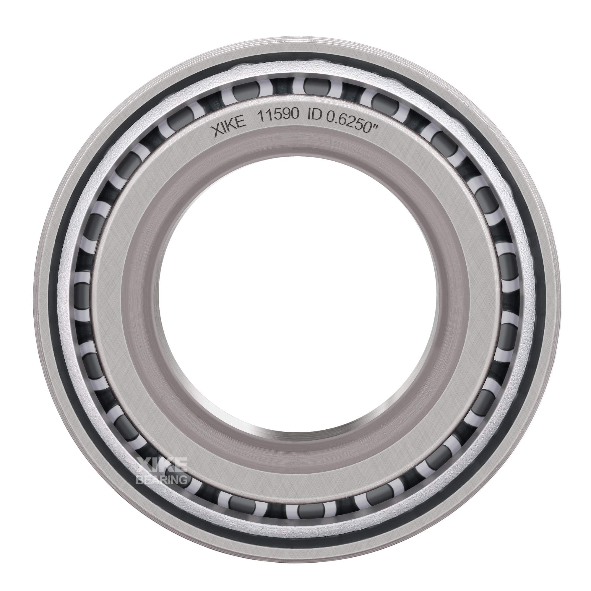 Xike 2 Set Wheel Bearings Set61-11590/11520 - Id 0.6250' X Od 1.6875',Tapered Roller Bearings Cup And Cone, Fits For Very Many Car And Trailer Axles.
