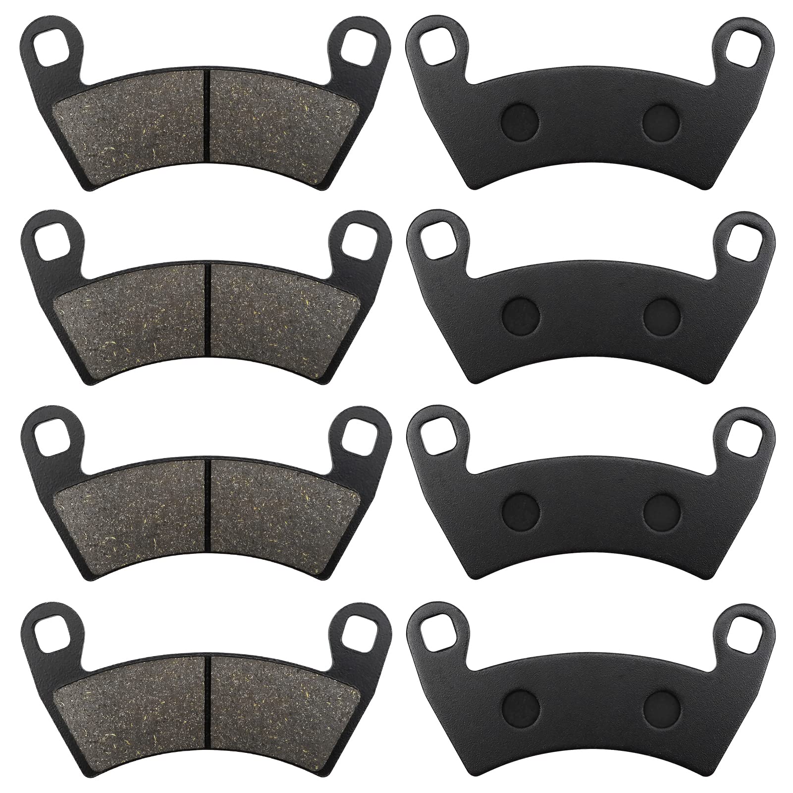 Front And Rear Brake Pads For Polaris Rzr Xp 1000 Eps 2014-2022, Rzr 1000 Xp 4 Except Premium Edition 2014-2021, Ranger 700 Crew