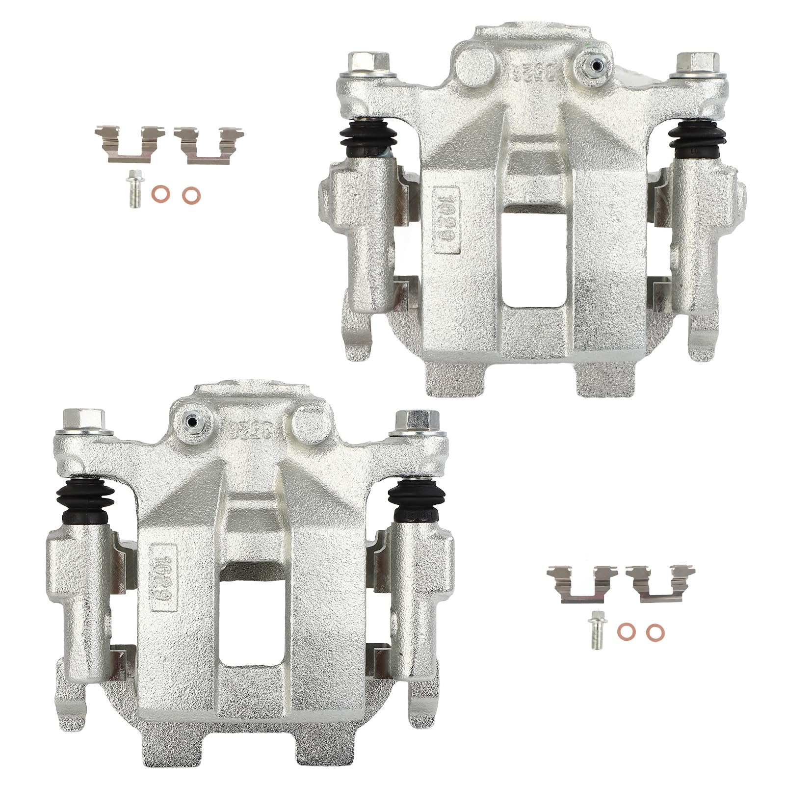 cciyu 19B6240 19B6241 Rear Left & Right Brake Caliper with Bracket Fit For Nissan For Maxima 2009-2014 2016-2018