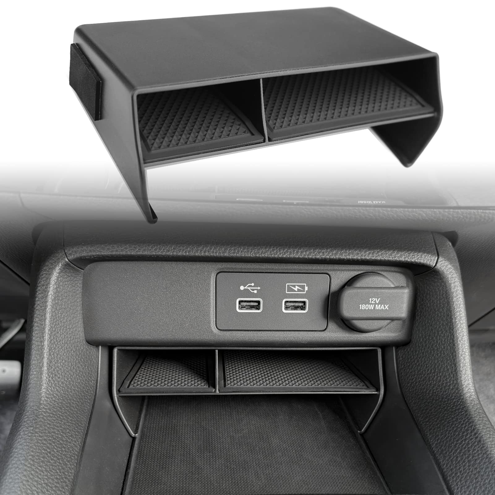 Thenice For 11Th Gen Civic Center Console Organizer Caddy Glove Storage Box Compatible With Honda Civic 2022 2023 2024 2025
