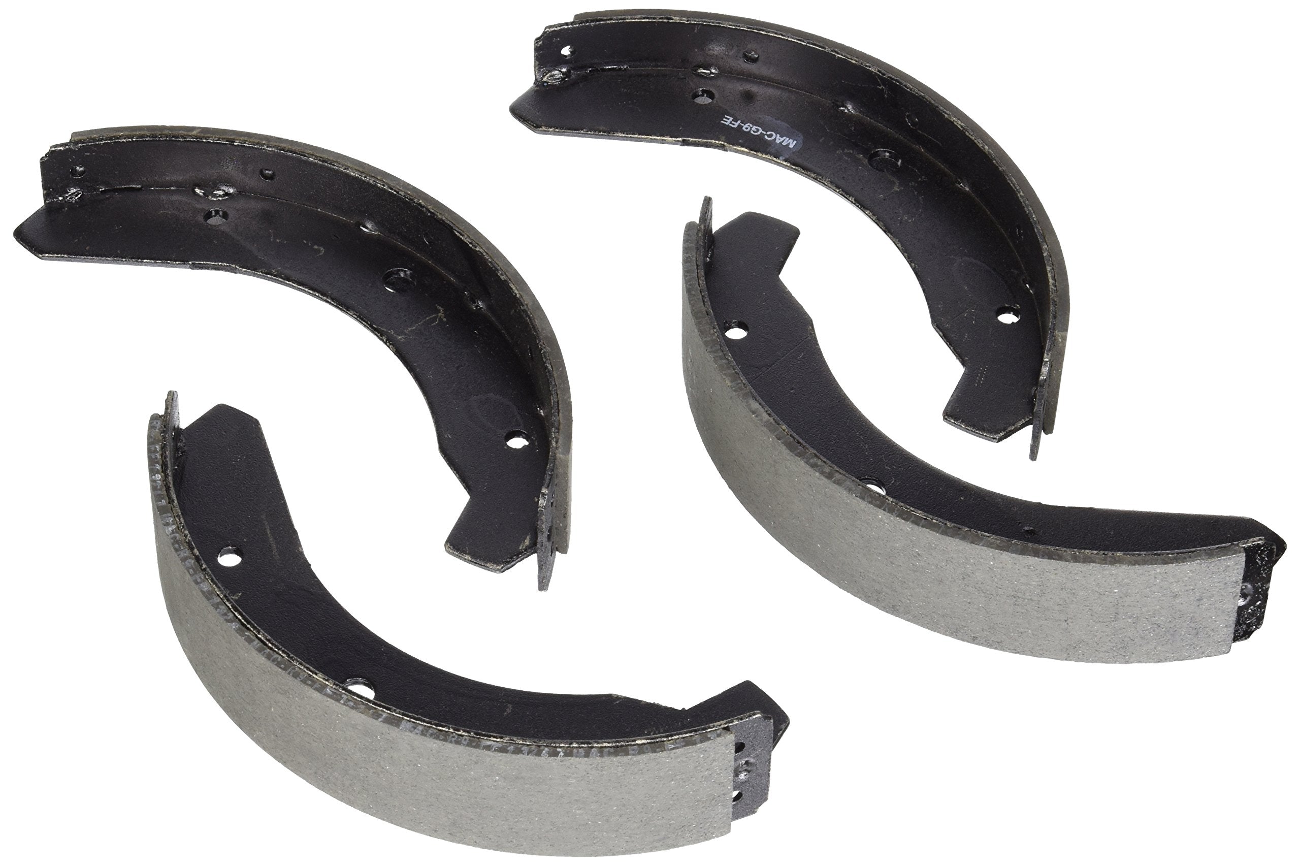 BOSCH BS269 Blue Drum Brake Shoe Set - Compatible With Select Volkswagen Beetle, Karmann Ghia; FRONT