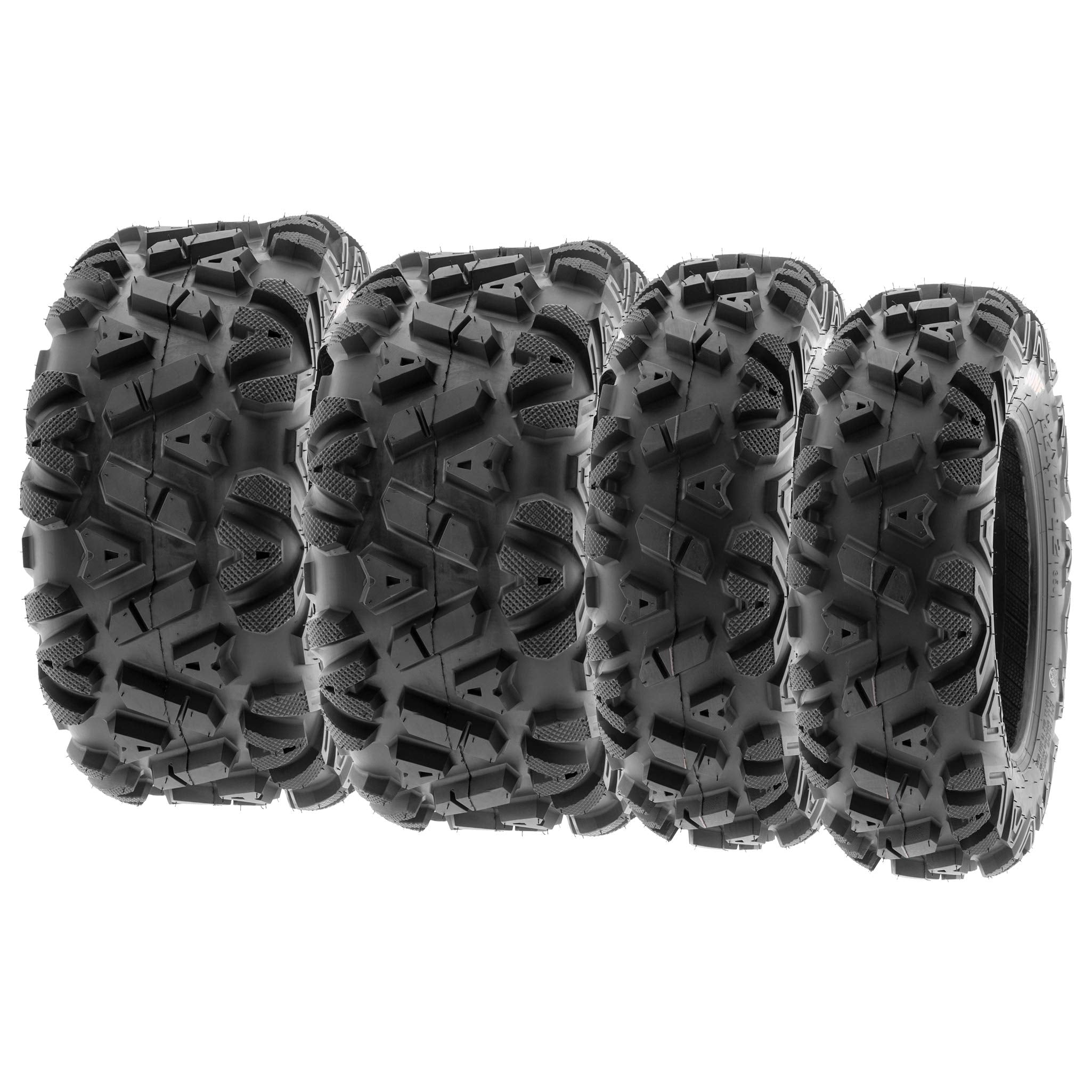 Sunf 24X8-11 24X11-10 All Terrain Tires Atv Utv 6 Pr Power I A033 - Bundle