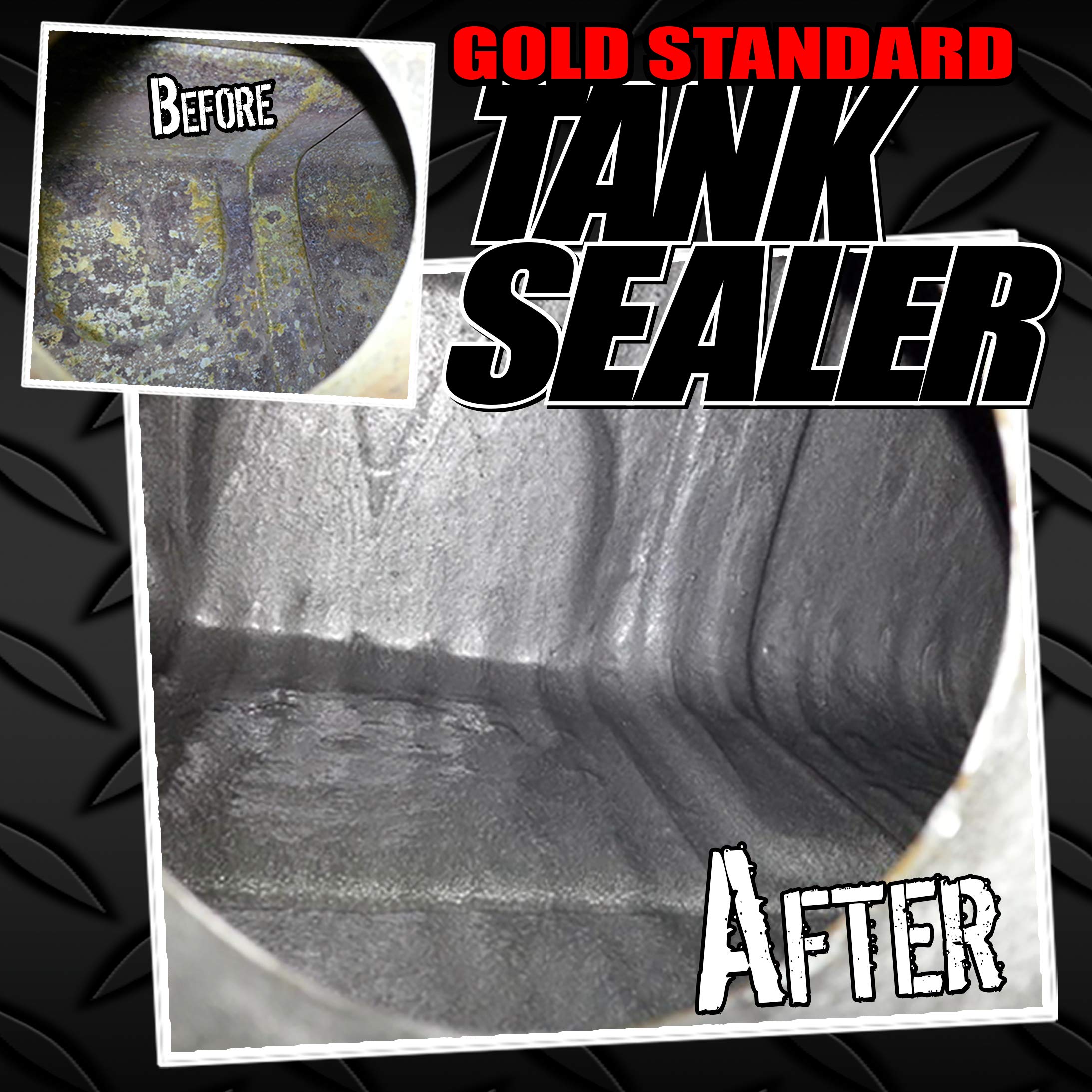 KBS Coatings Gold Standard Tank Sealer - 1 Pint, Metal/Fiberglass/Aluminum, Model 5300
