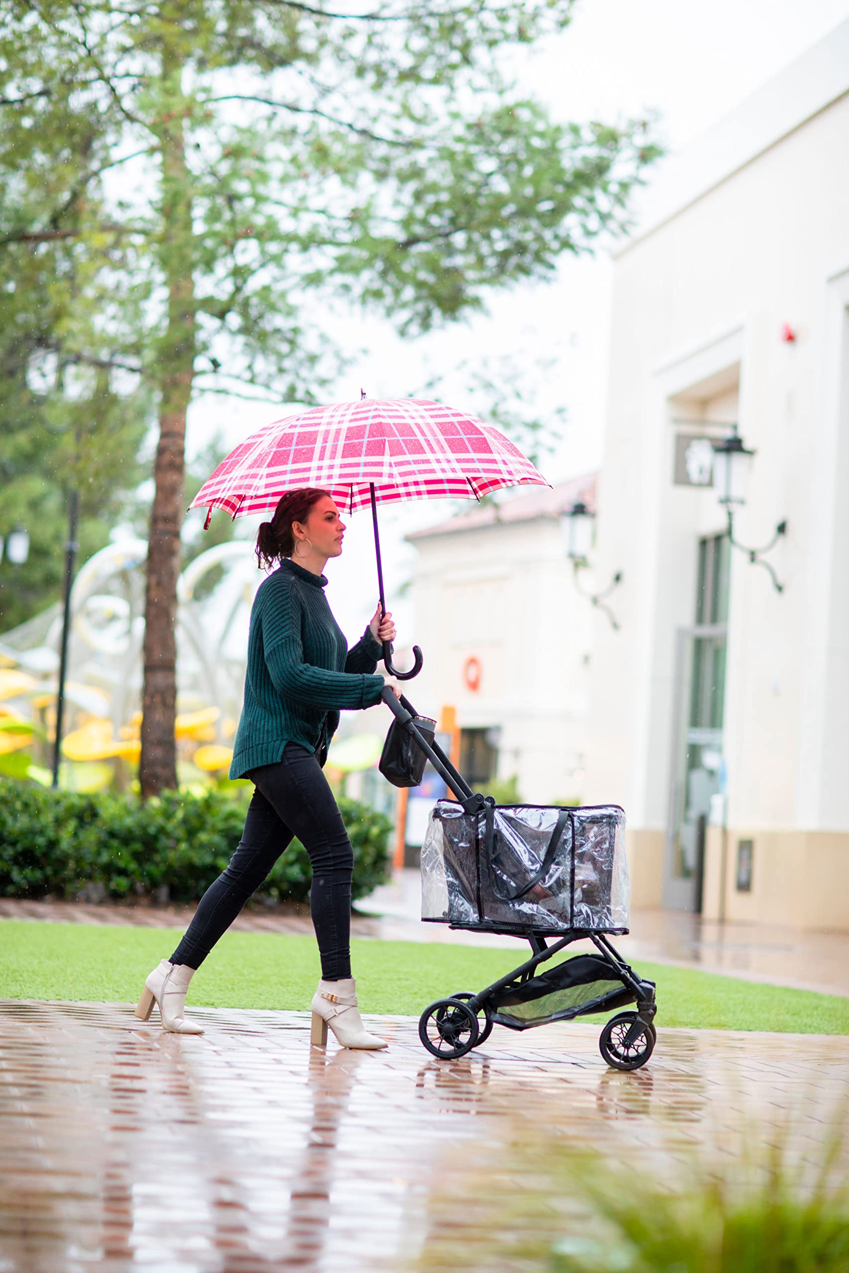 Joovy Boot Rain Cover - Durable PVC/EVA Material, Model 00906, Boot Color