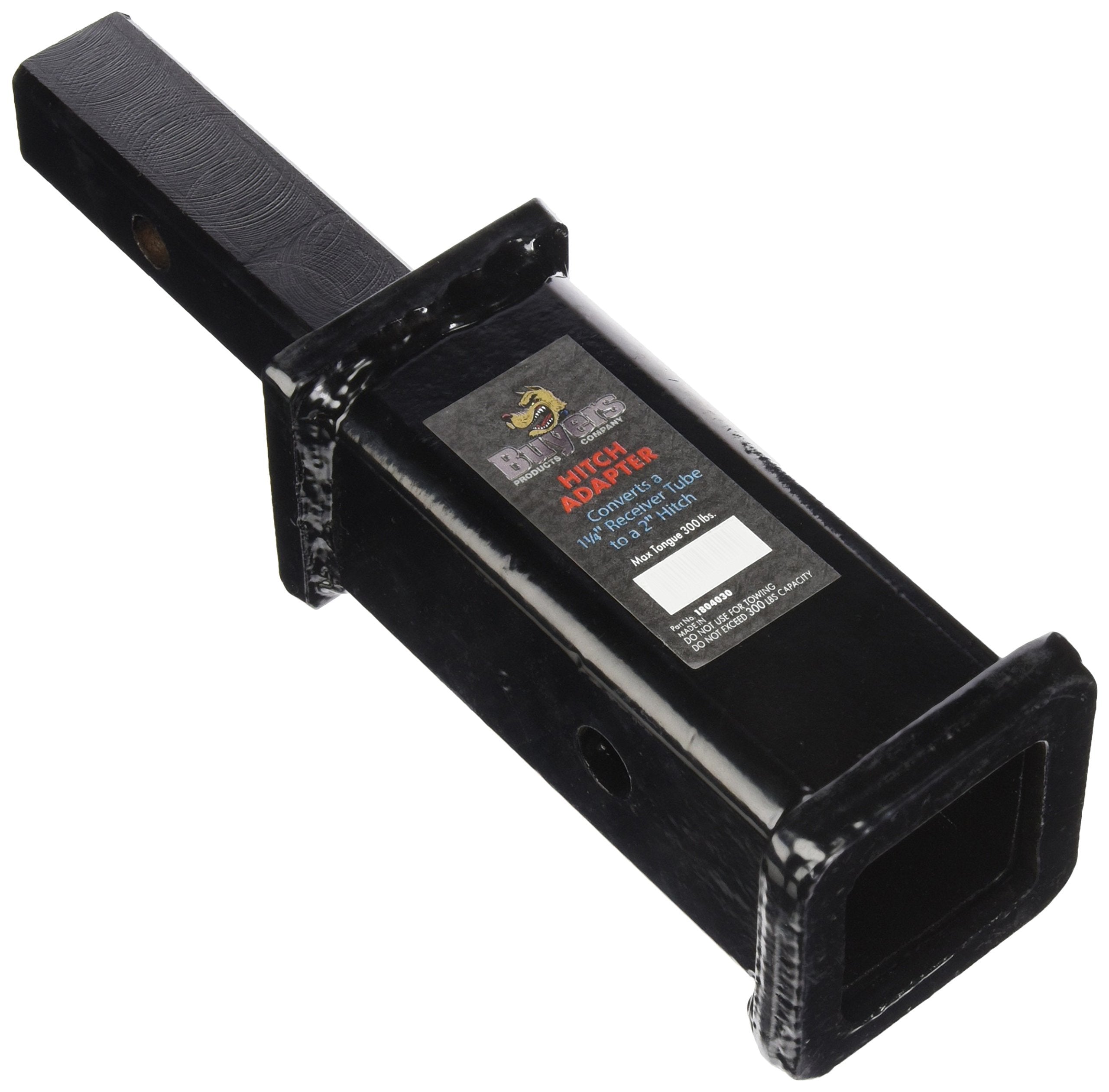 Buyers Products 1804030 Receiver Adaptor (Class 2 To Class 3) , Black
