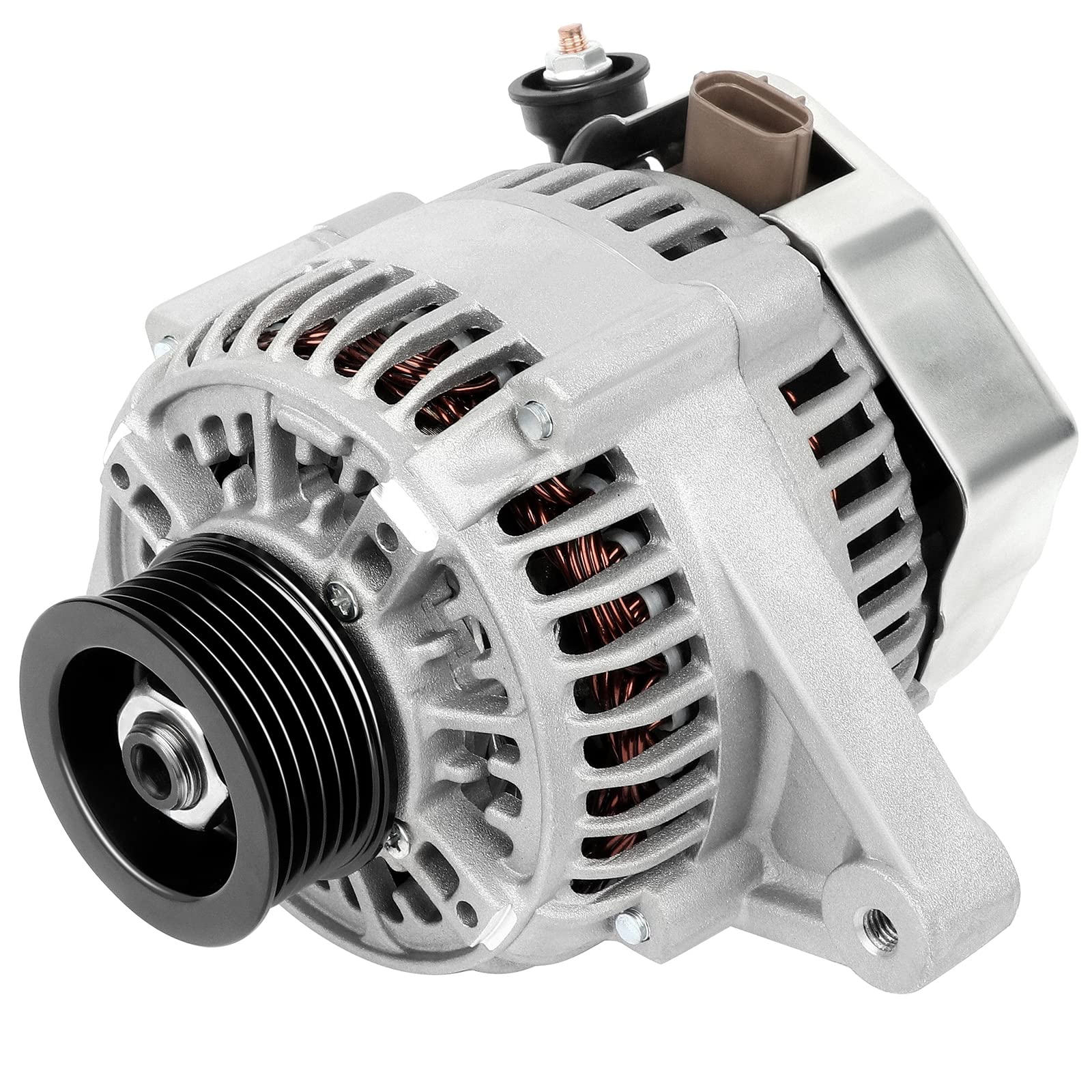 SCITOO Alternator Fits for Toyota Camry 00-01, Solara 2000-2003 for Lexus ES300 97-01- 12V 80 Amp CW 6-Groove Pulley, Replace OE