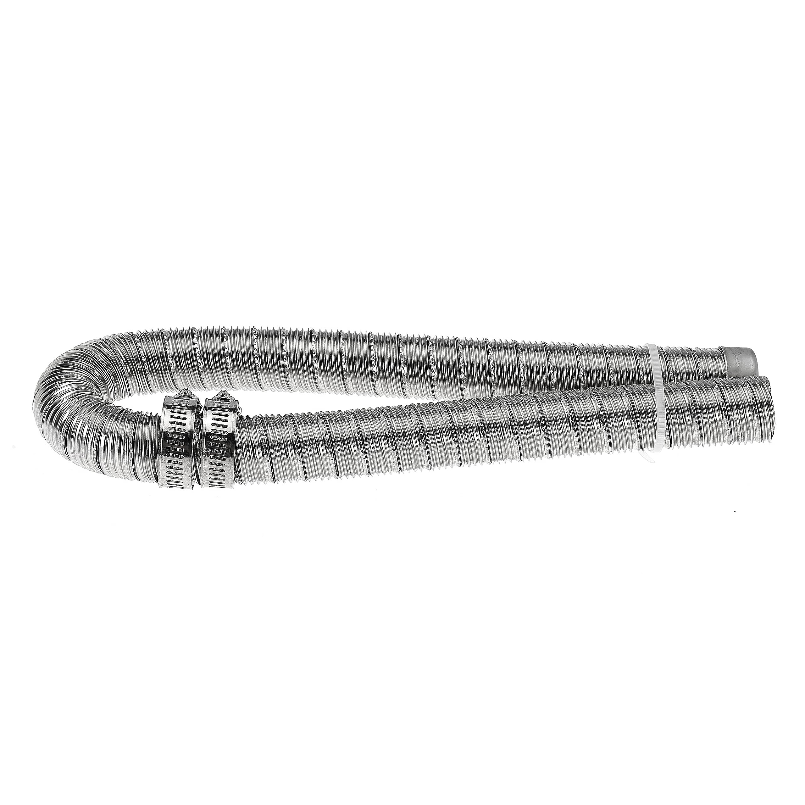 60cm 24mm Exhaust Pipe Parking Air Heaters with Clamps Double Stainless Steel