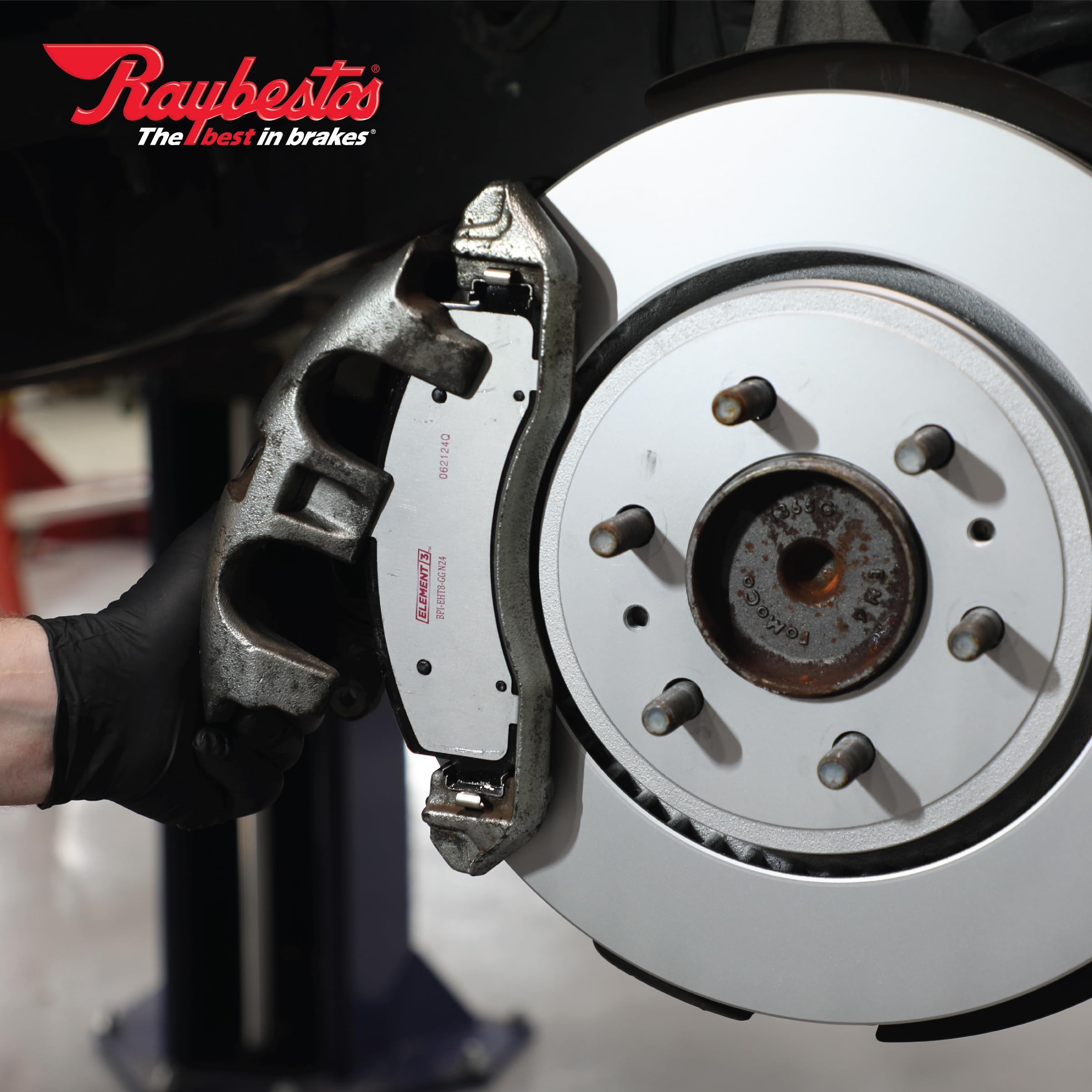 Raybestos Element3 Automotive Replacement Front Brake Pad Set For Select Chevrolet, Saturn, Pontiac (Eht1160H)