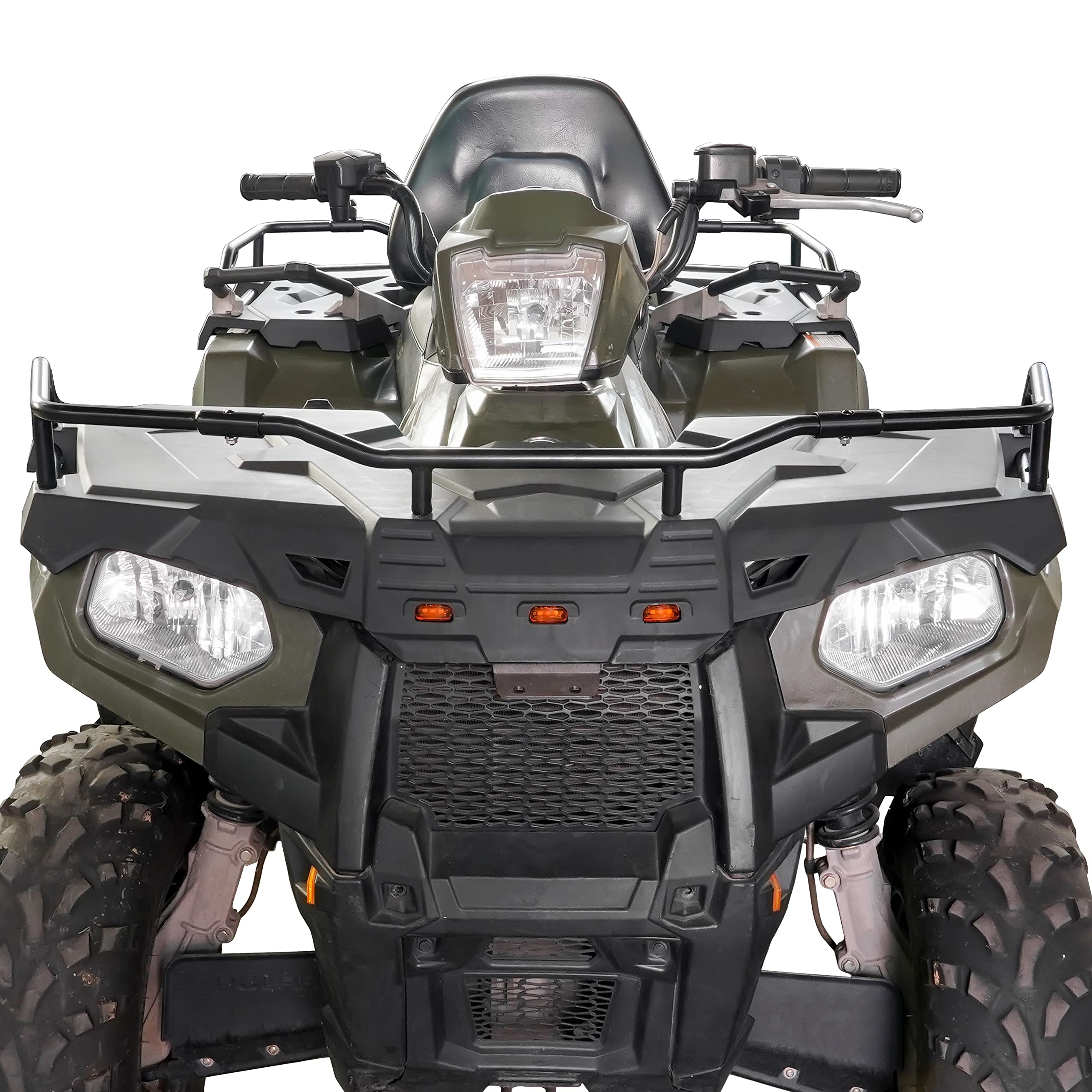 Ldetxy Front Rack Extender For Sportsman 450 570 2014-2023, Off Road Front Tough Steel Rack Extender Storage For Polaris Sportsm