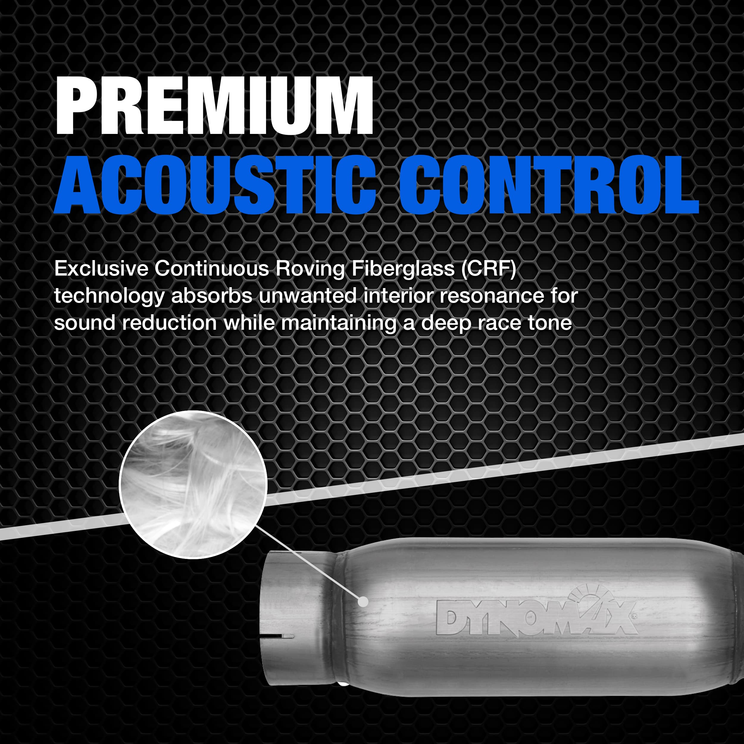 Dynomax Race Bullet 24216 Exhaust Resonator