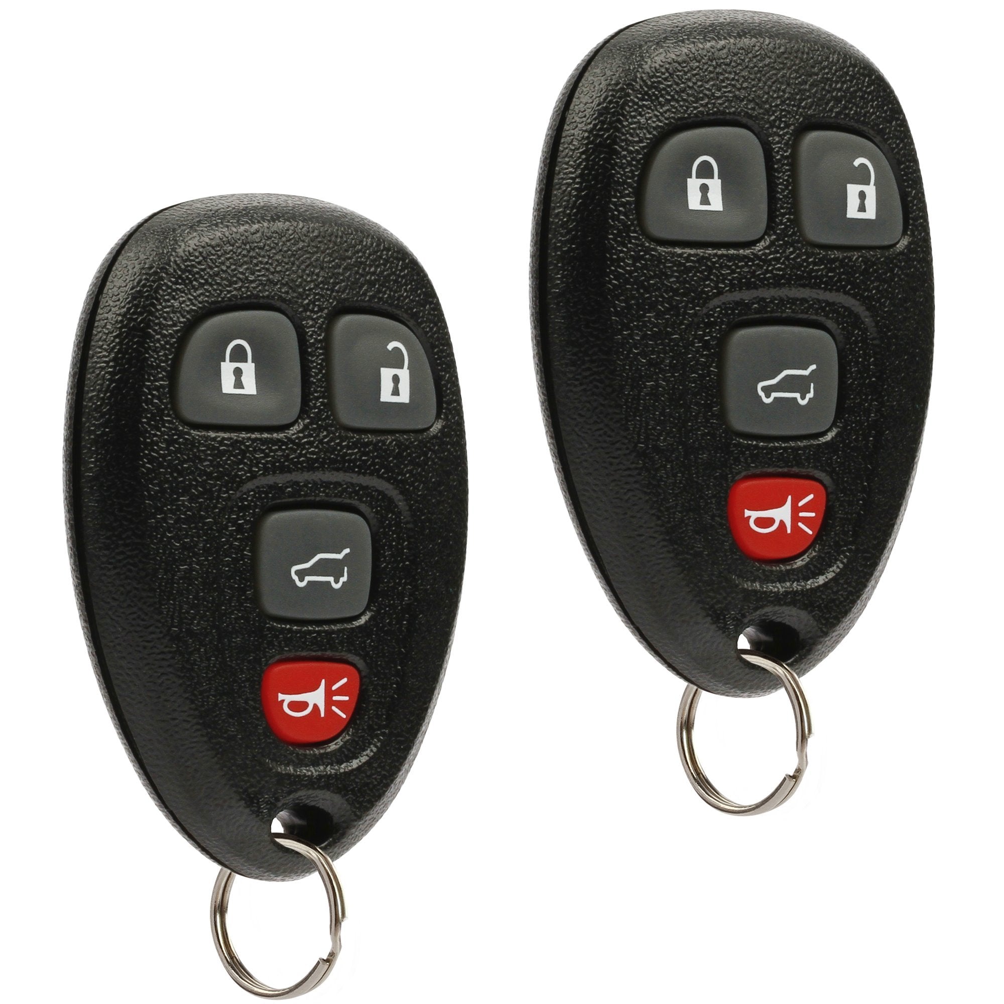Car Key Fob Keyless Entry Remote With Ignition Key Fits Chevy Suburban Tahoe Traverse/Gmc Acadia Yukon/Cadillac Escalade Srx/Bui