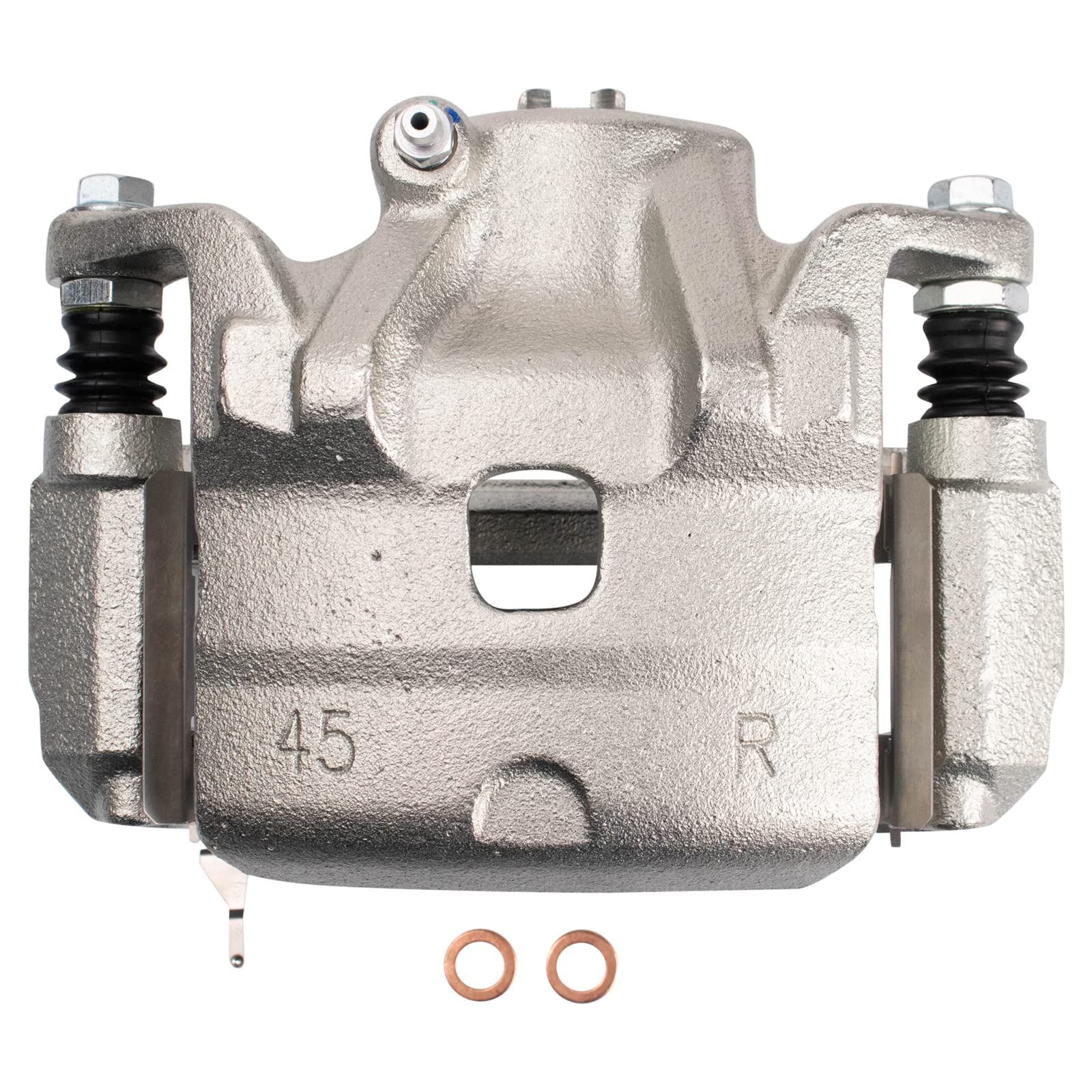Trq Front Brake Caliper Set Compatible With 2010-2013 Nissan Altima 2011-2012 Sentra