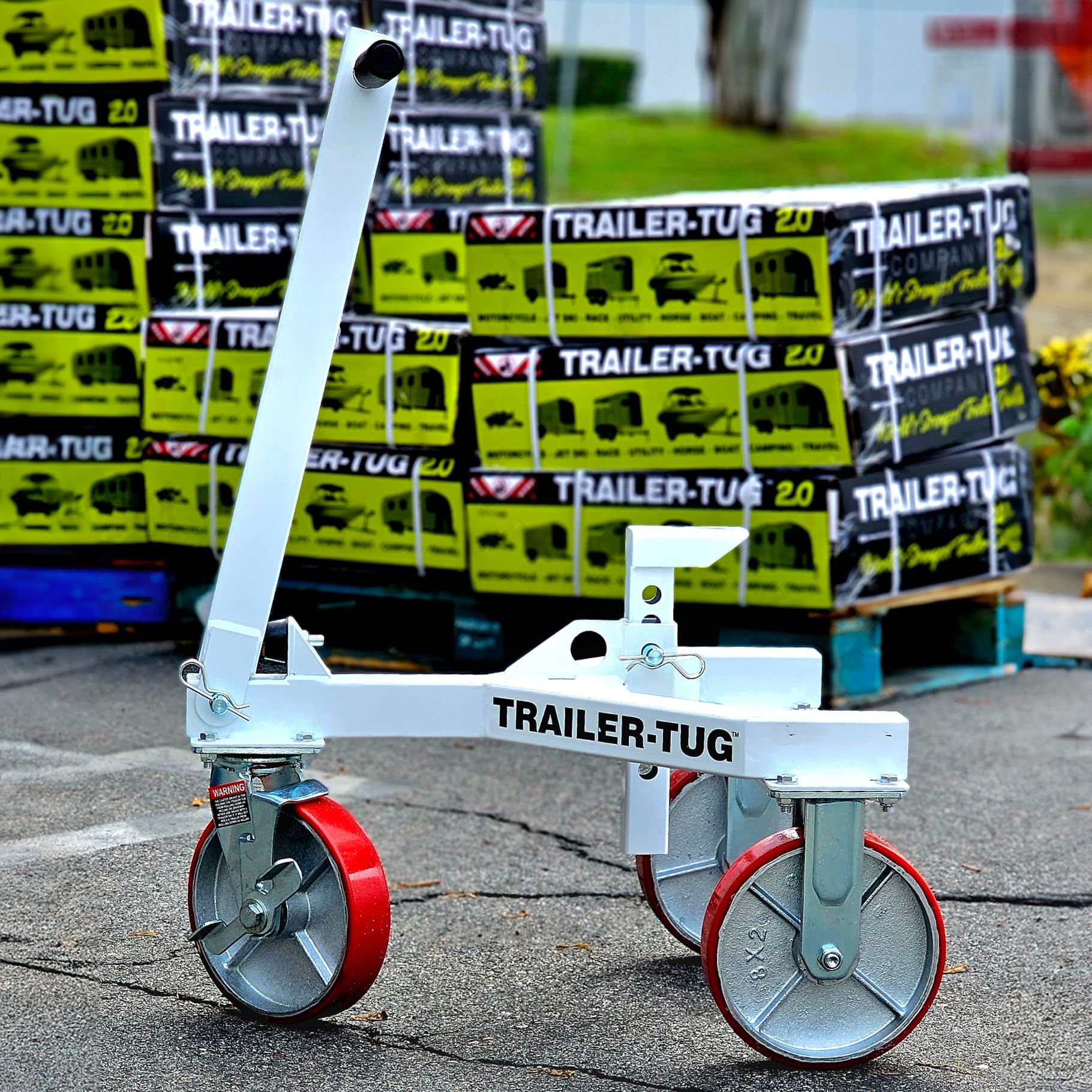Trailer-Tug Trailer Dolly | Supports 20,000 lbs | 3,500 lb Tongue Weight | Alloy Steel | Model TT18001