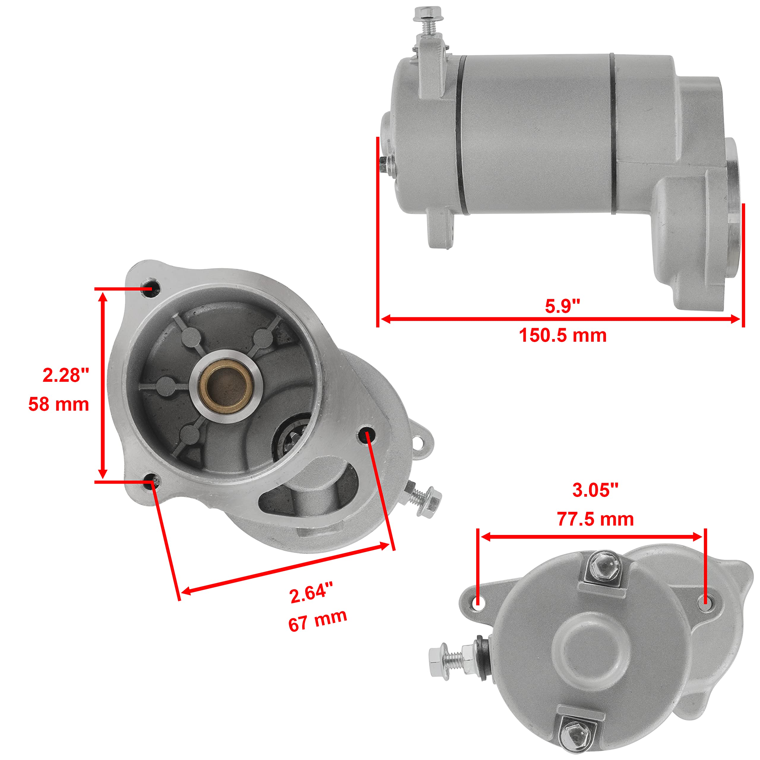 Caltric Starter Compatible with Polaris Xplorer 250 300 400 1995-2002