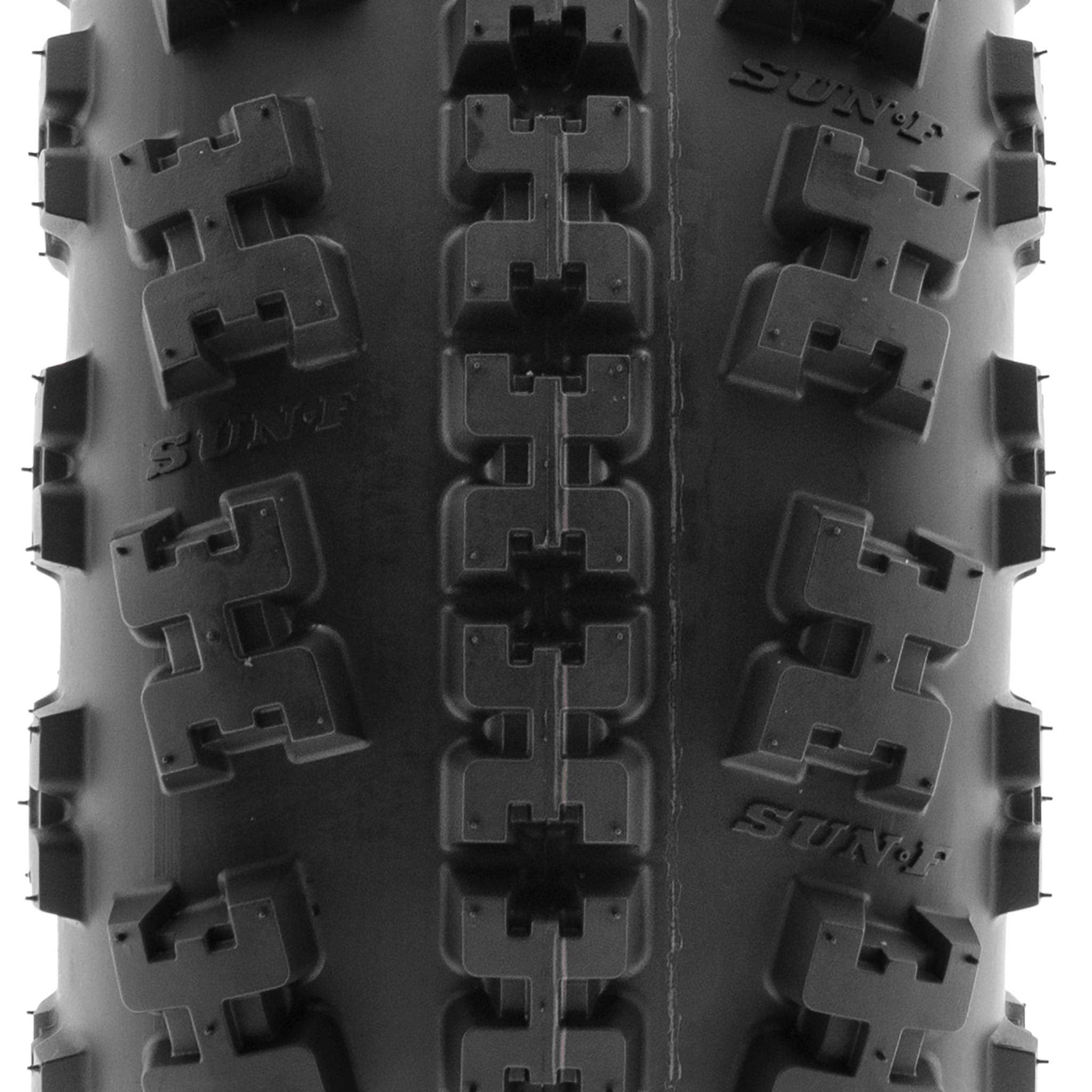 Pair Of 2 Sunf Atv Utv Knobby Sport Tires 22X7-10,6 Pr Tubeless A027