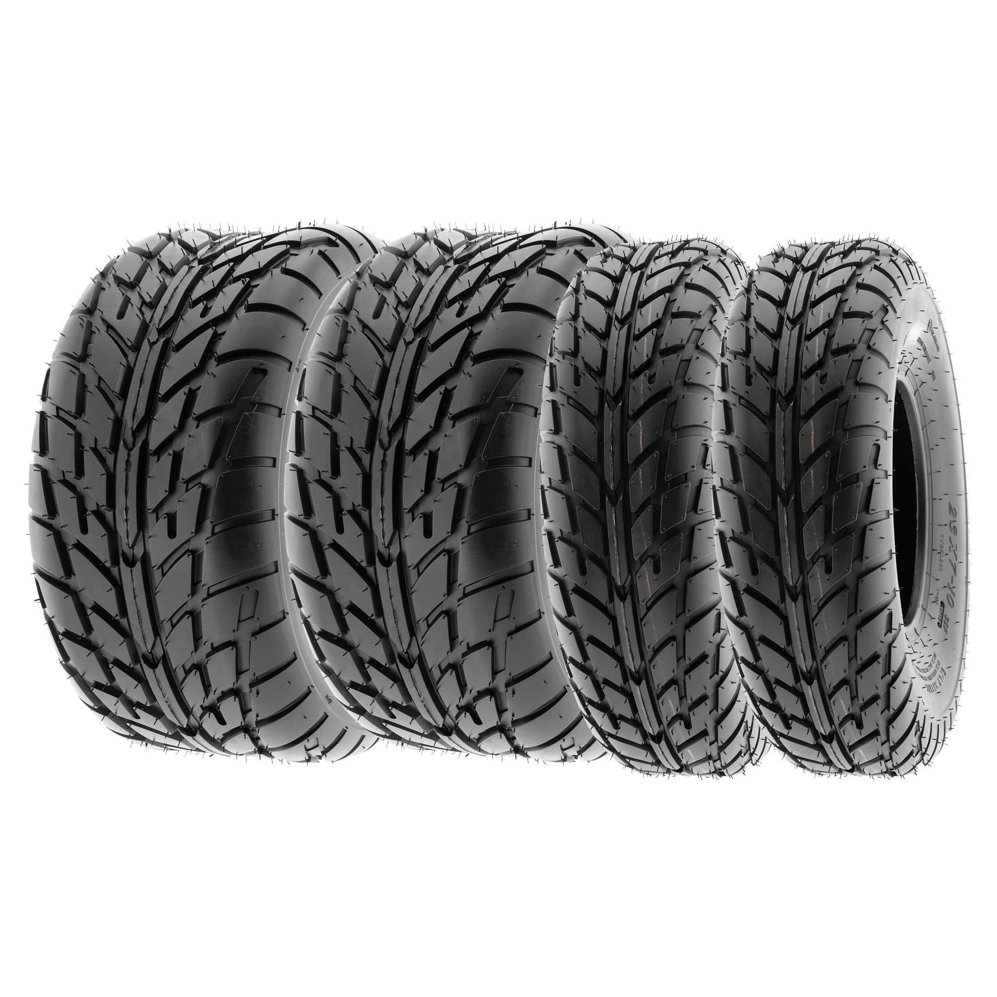 SunF 20x7-8 225/45-9 Hardpack Race Sport ATV UTV Quad Tire 6 PR A021 - BUNDLE