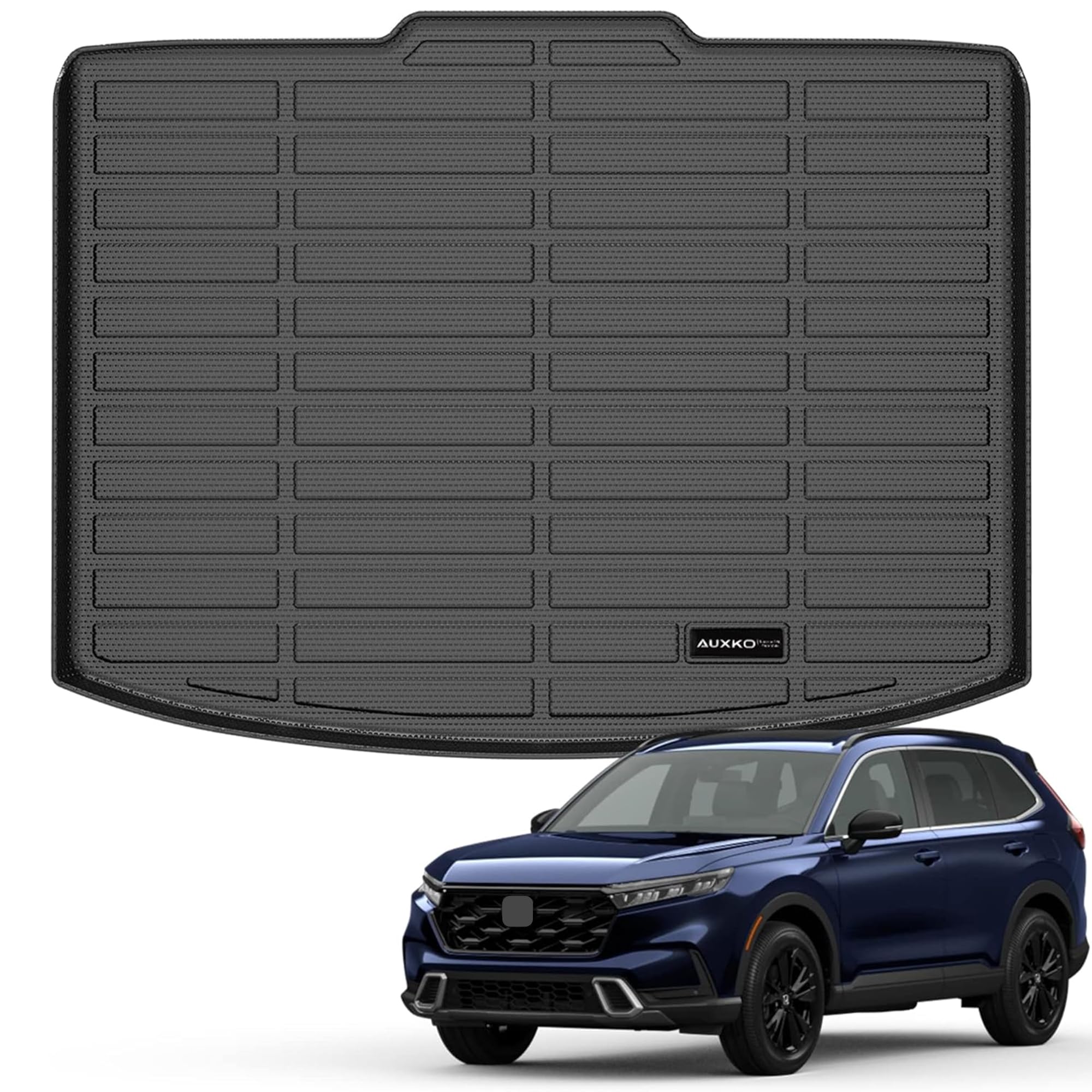 Auxko All Weather Cargo Liner Fit For Honda Crv 2023 2024 (Non Hybrid) Lowest Position Tpe Rubber Liners Crv Accessories All Sea