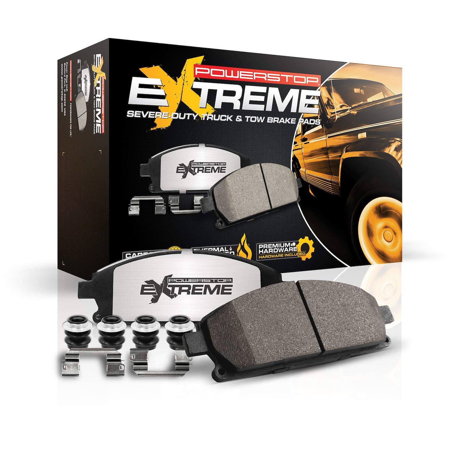 Power Stop Z36-1169 Front Z36 Truck And Tow Brake Pads