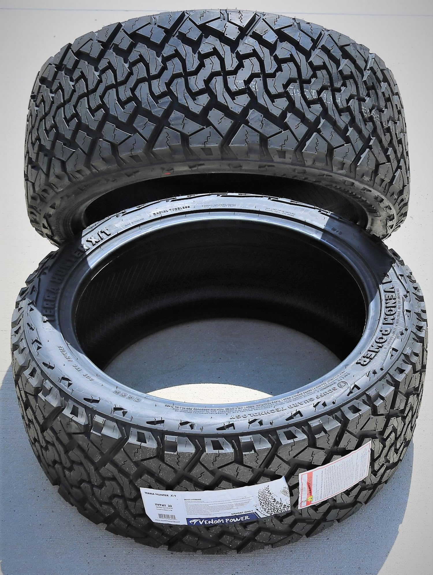 Venom Power Terra Hunter X/T Xt Truck/Suv All-Terrain Mud Off-Road Radial Tire-305/40R22 305/40/22 305/40-22 114H Load Range Xl
