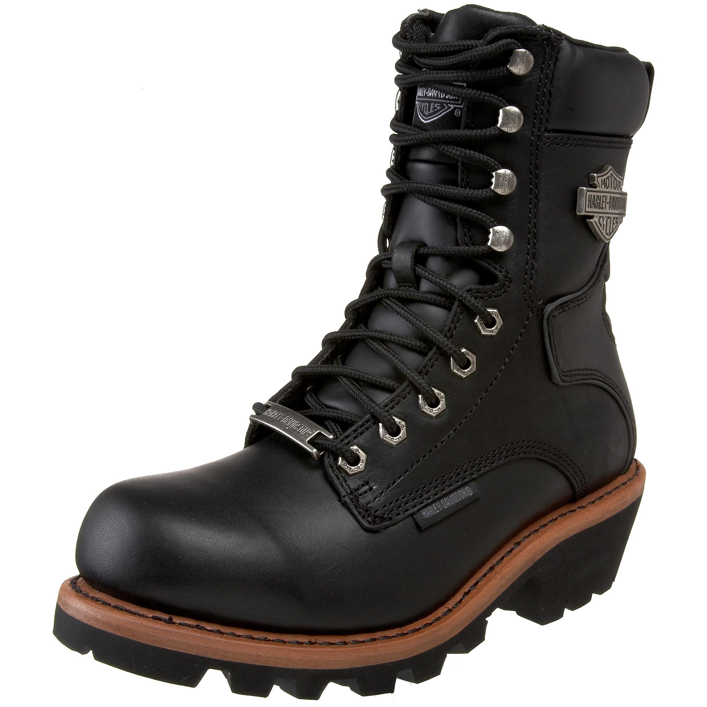Harley-Davidson Men'S Tyson Logger Boot,Black,9 M Us