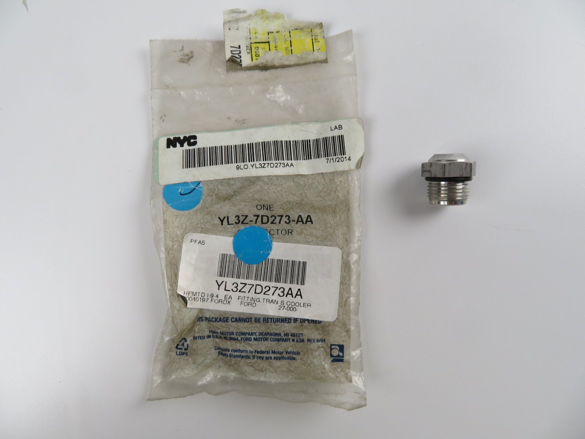 Connector - Oil Tube