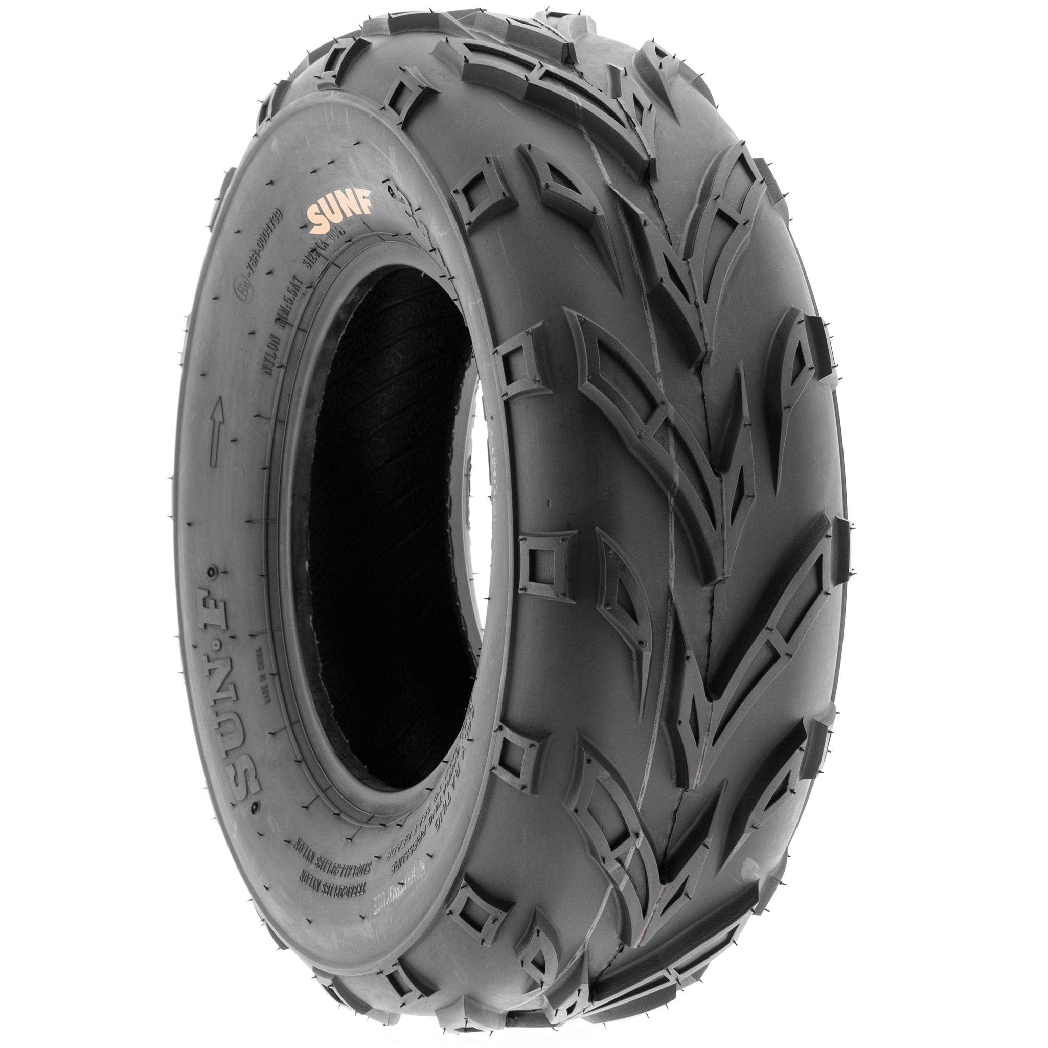 Sunf 145/70-6 Atv Utv Muddy Sandy Tire 145/70X6 Mud Sand 6 Pr A004 - Pair Of 2