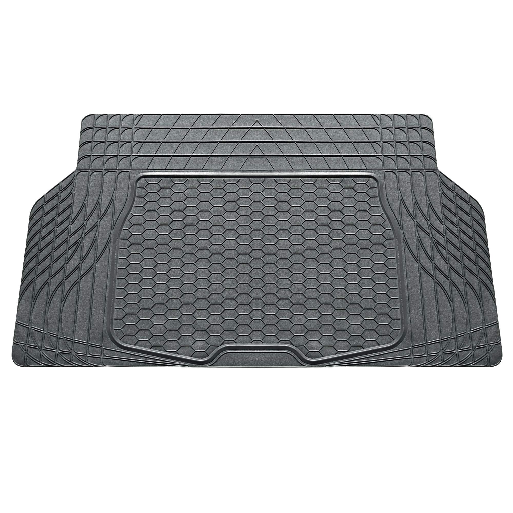 Fh Group Climaproof For All Weather Protection Universal Fit Cargo Mats Fits Most Cars, Suvs, And Trucks (Semi Custom Trimmable 