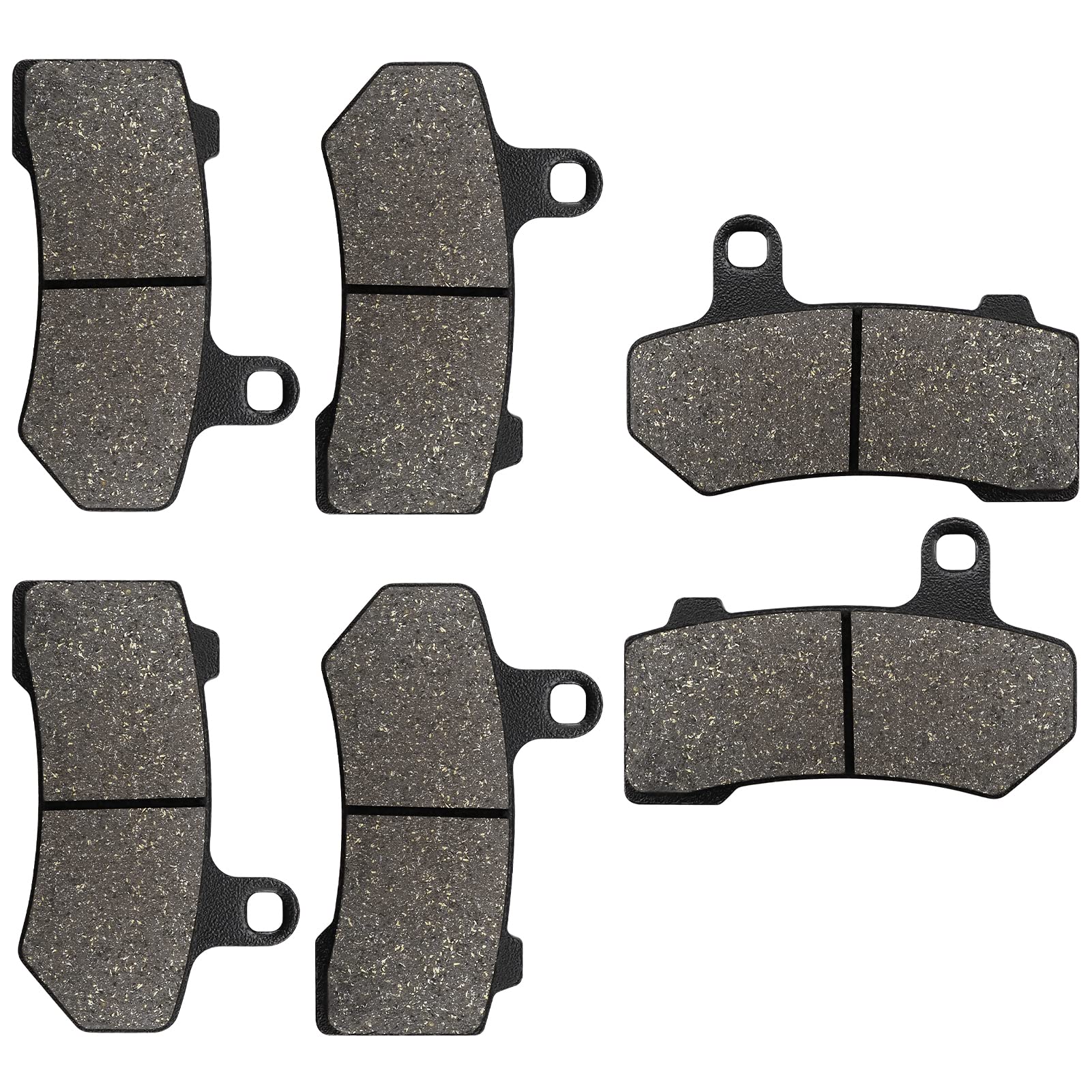 Front And Rear Brake Pads For Harley Road Glide 2008-2021, Flhx Street Glide 2008-2022, Road King 2008-2022, Flhtcu Ultra Classi