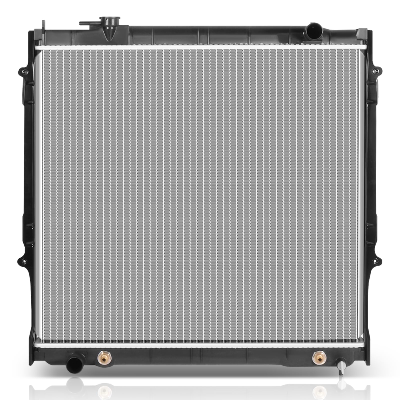 SCITOO Engine Cooling Radiator Assembly Compatible with Toyota Tacoma 1995-2004 2.4L 2.7L 3.4L Replace# 164100C040