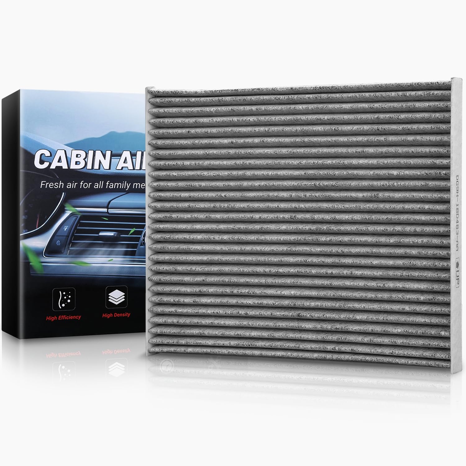 Auto Dynasty Cabin Air Filter Compatible with 2013-2024 Ford Edge Fusion SSV Plug-In Hybrid Lincoln Continental MKX MKZ Nautilus