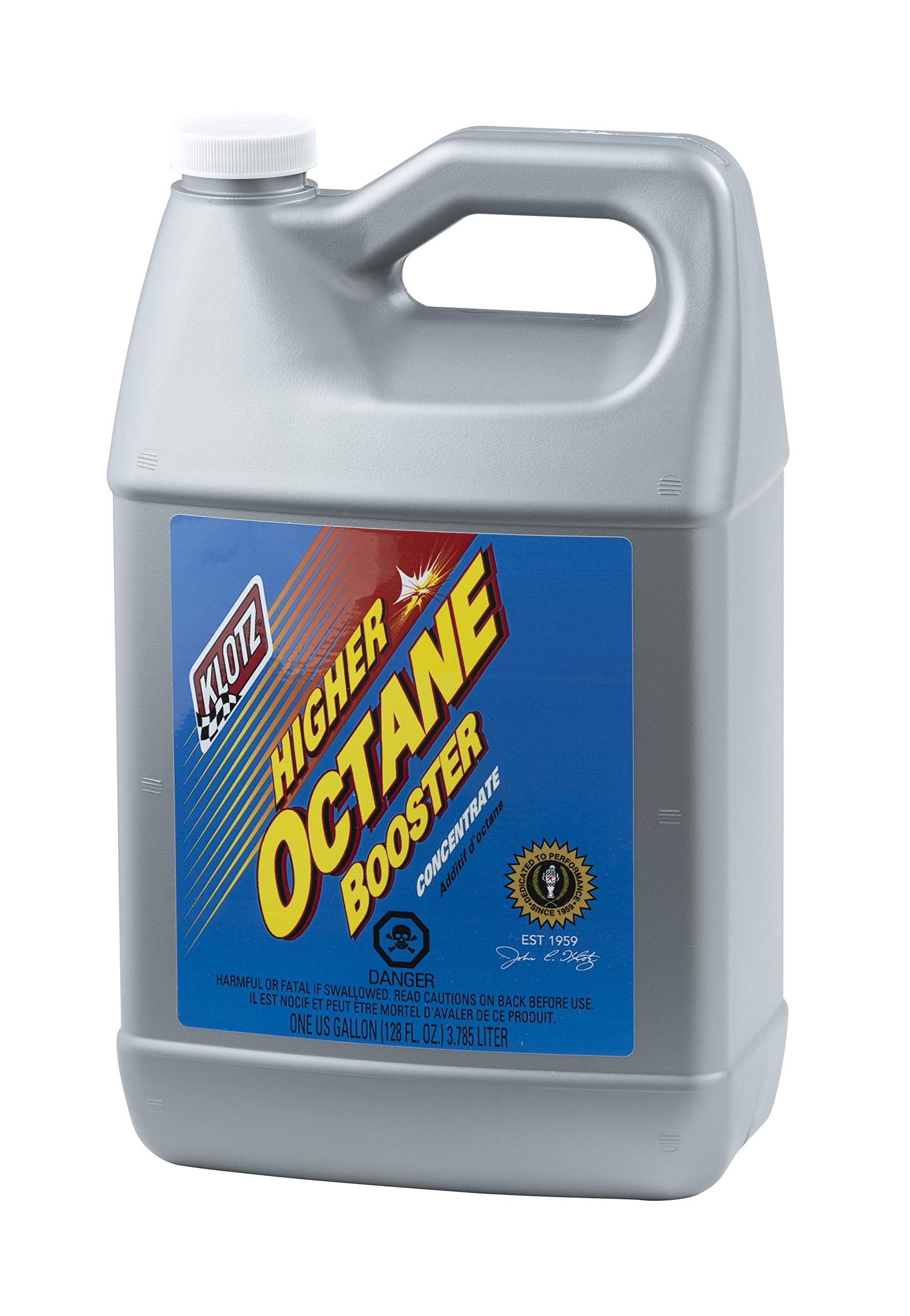 Klotz Higher Octane Booster Fuel Treatment - 1 Gallon, Model KL-628, Enhances Performance