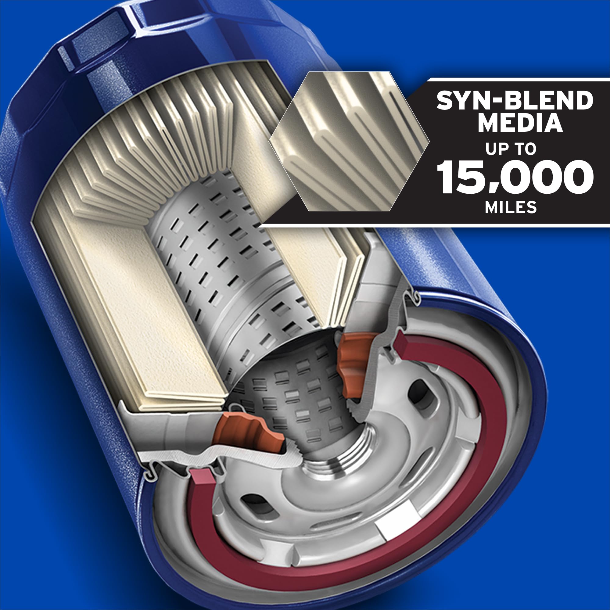 Purolator Pl12222 Purolatorone Advanced Engine Protection Spin On Oil Filter Compatible With Ram 1500, Chevrolet Silverado 1500,