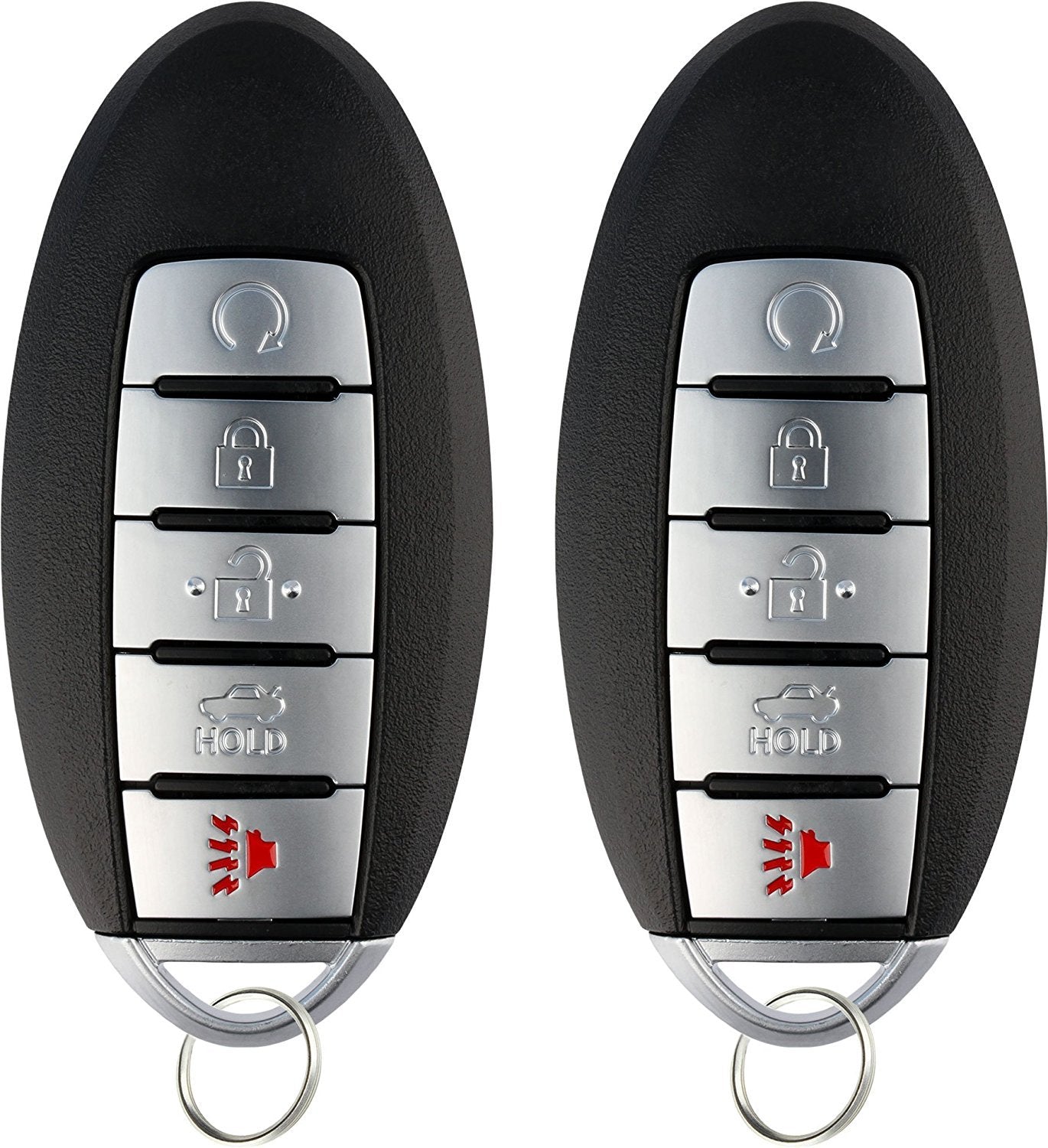 KeylessOption Keyless Entry Remote Car Smart Key Fob for Nissan Altima Maxima KR5S180144014 (Pack of 2)