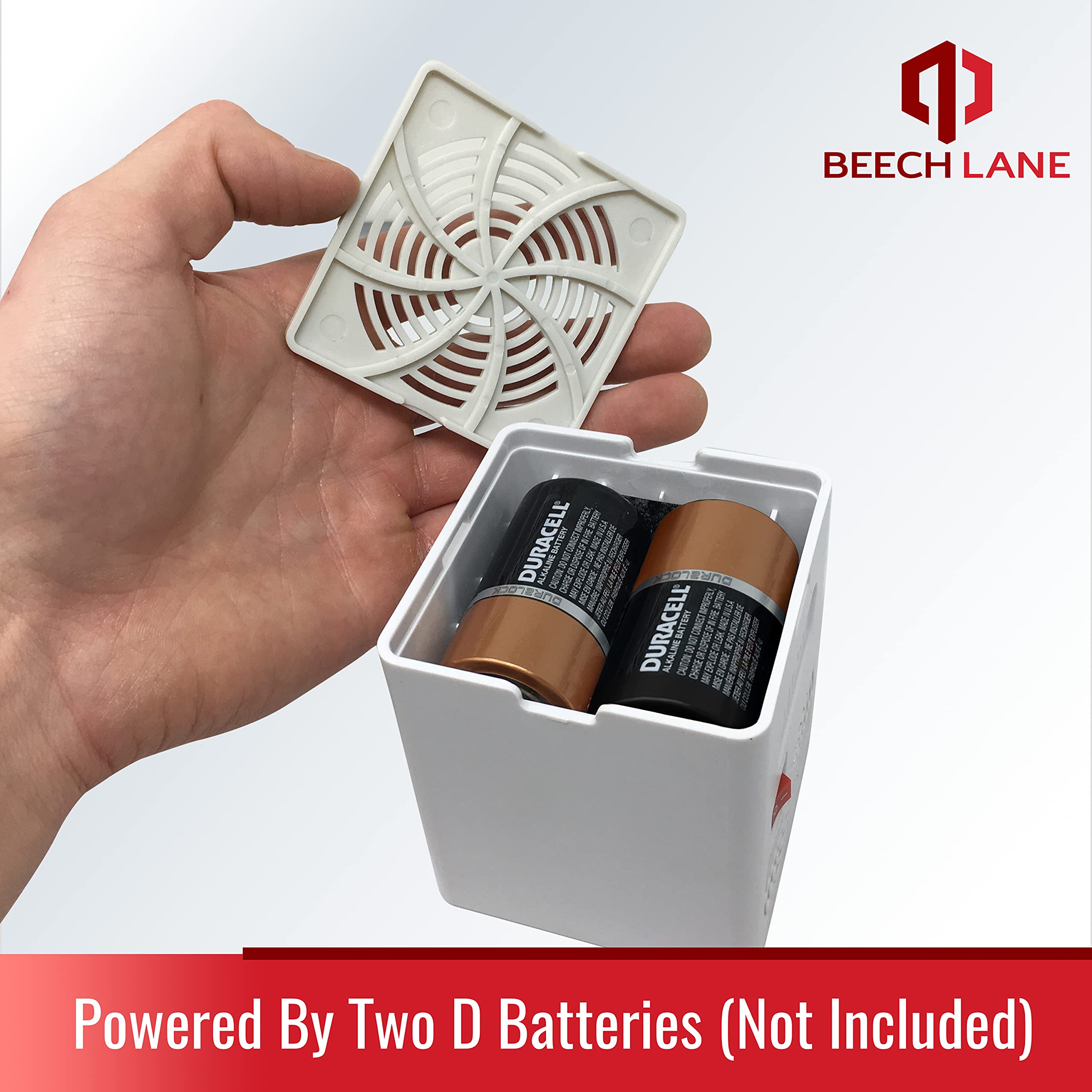 Beech Lane RV Fridge Fan - High Power 3,000 RPM Motor, Durable Plastic, Natural Color, Model 856152008803