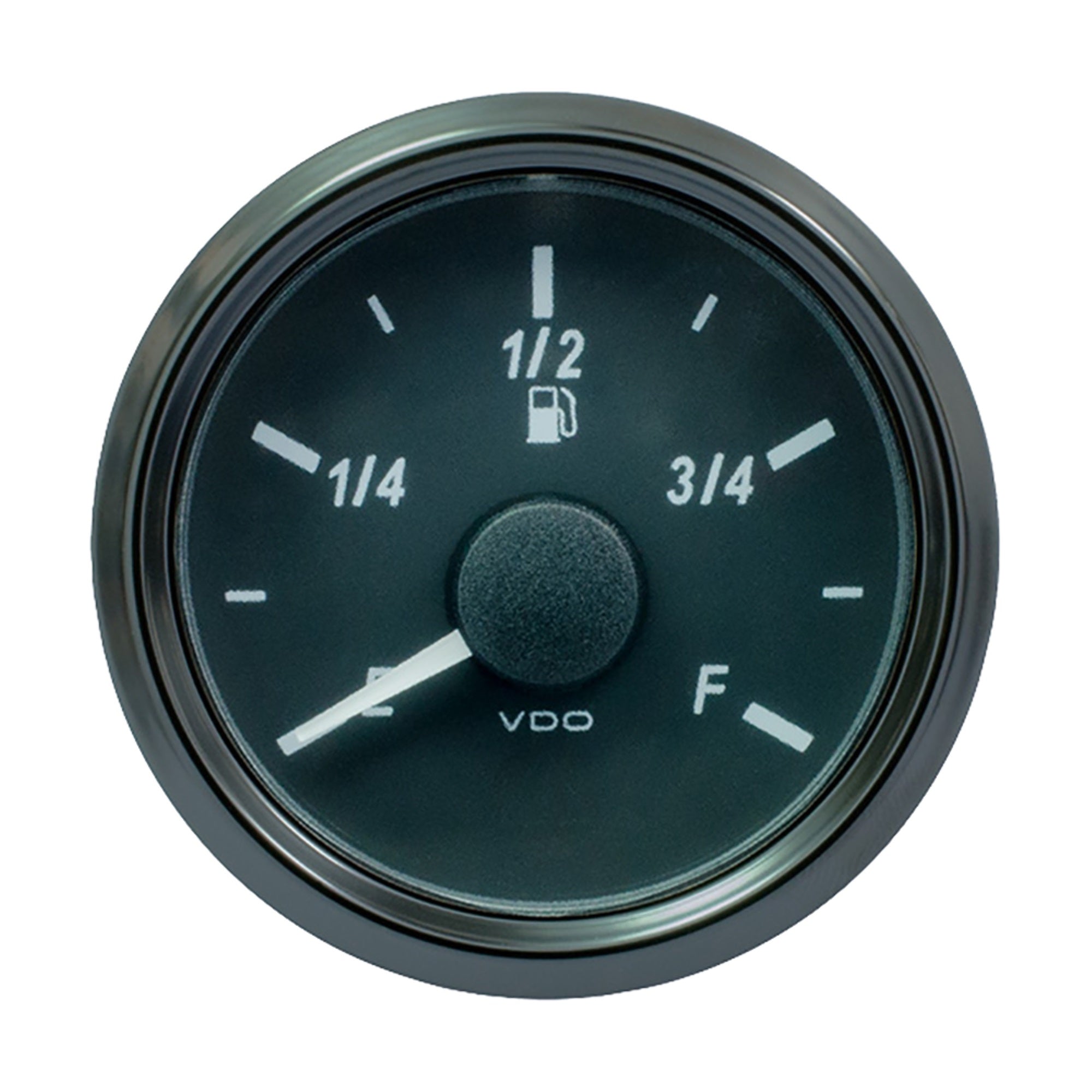 Vdo Singleviu 52Mm (2-1/16'') Fuel Level Gauge - E/F Scale 240-33 Ohm