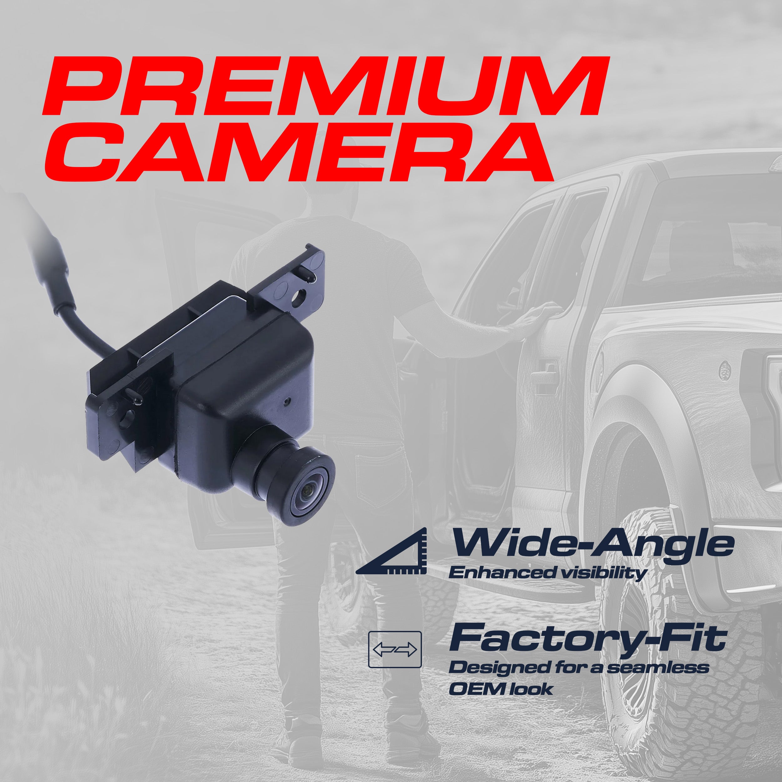 Ford Fusion, Fusion Hybrid (2010-2012) / Lincoln MKZ (2010-2012) / Mercury Milan (2010-2011) OEM Replacement Backup Camera OE Part # AE5Z-19G490-A