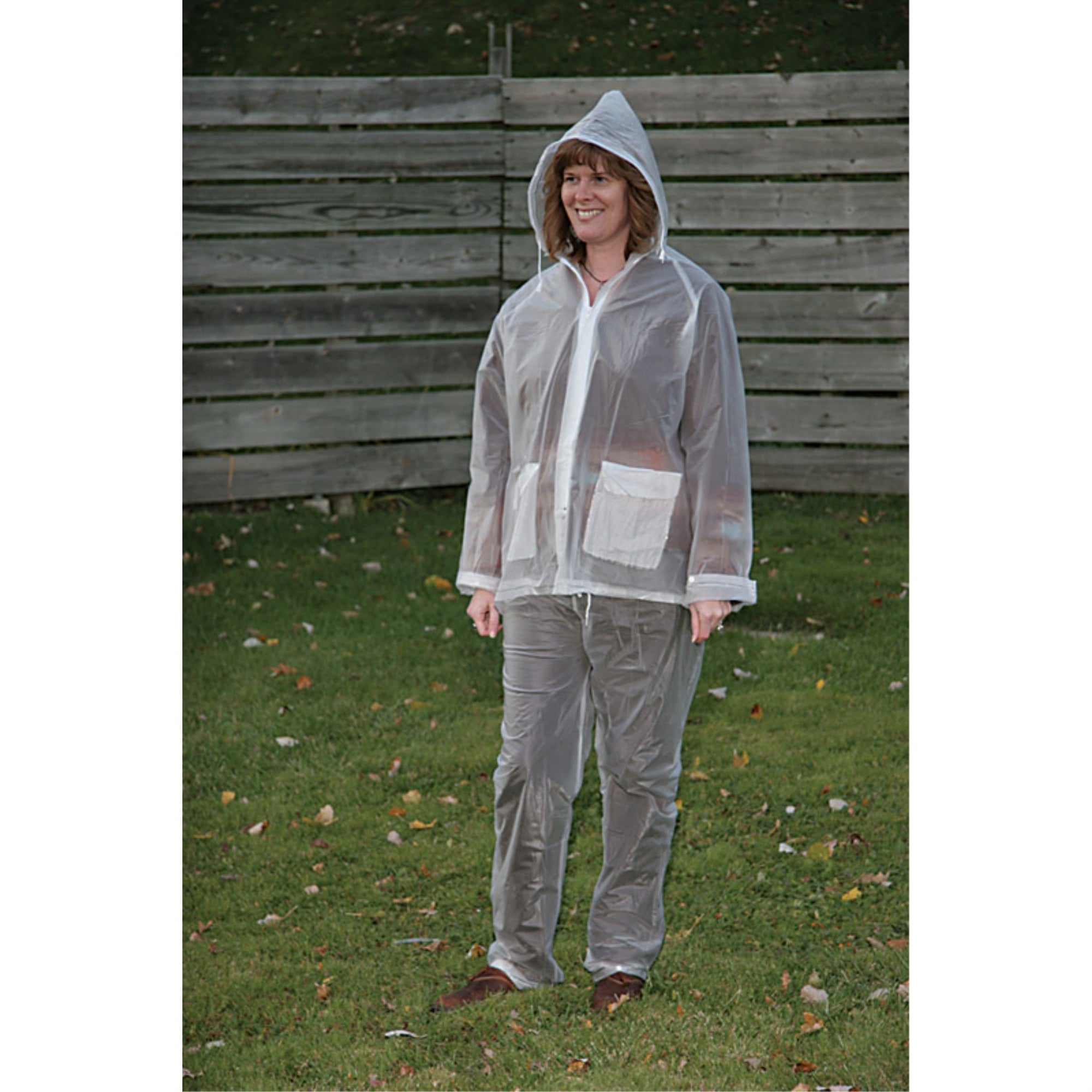 Rainsuit 3Pc Vnl Clr Med (Pack Of 1)