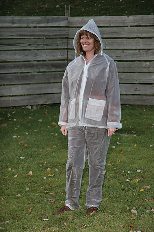 Rainsuit 3Pc Vnl Clr Lg (Pack Of 1)