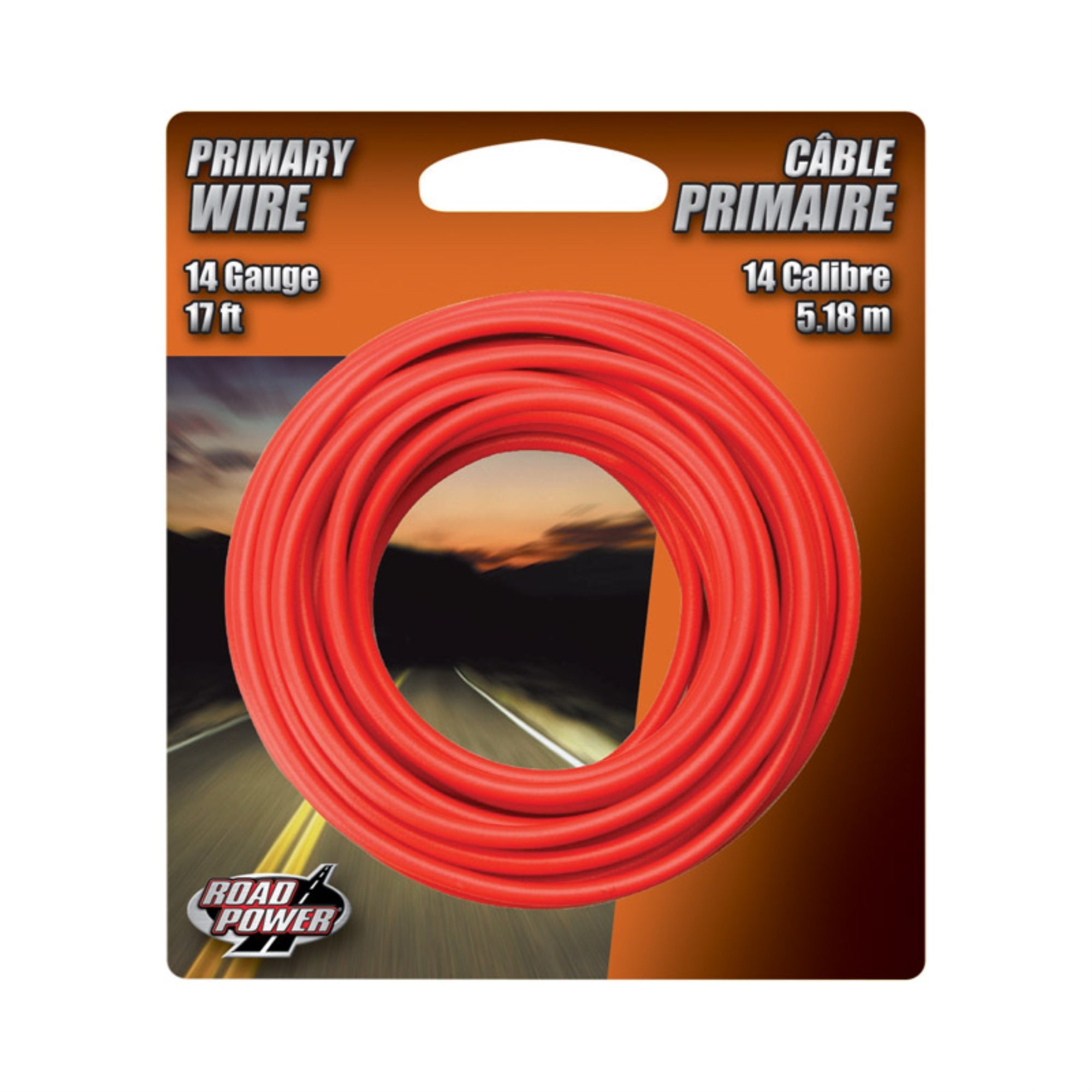 Wire Primary 14Ga17' Red (Pack Of 1)