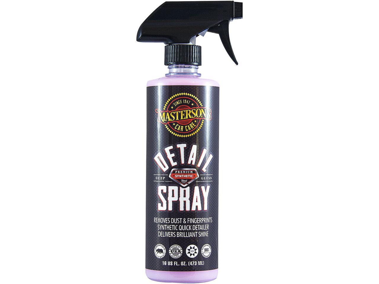 Masterson'S Car Care Mcc_103_128 Detail Spray - Anti Static Sprayable Detailer For Cars, Trucks, Motorcycles, Rv, Apartments - R