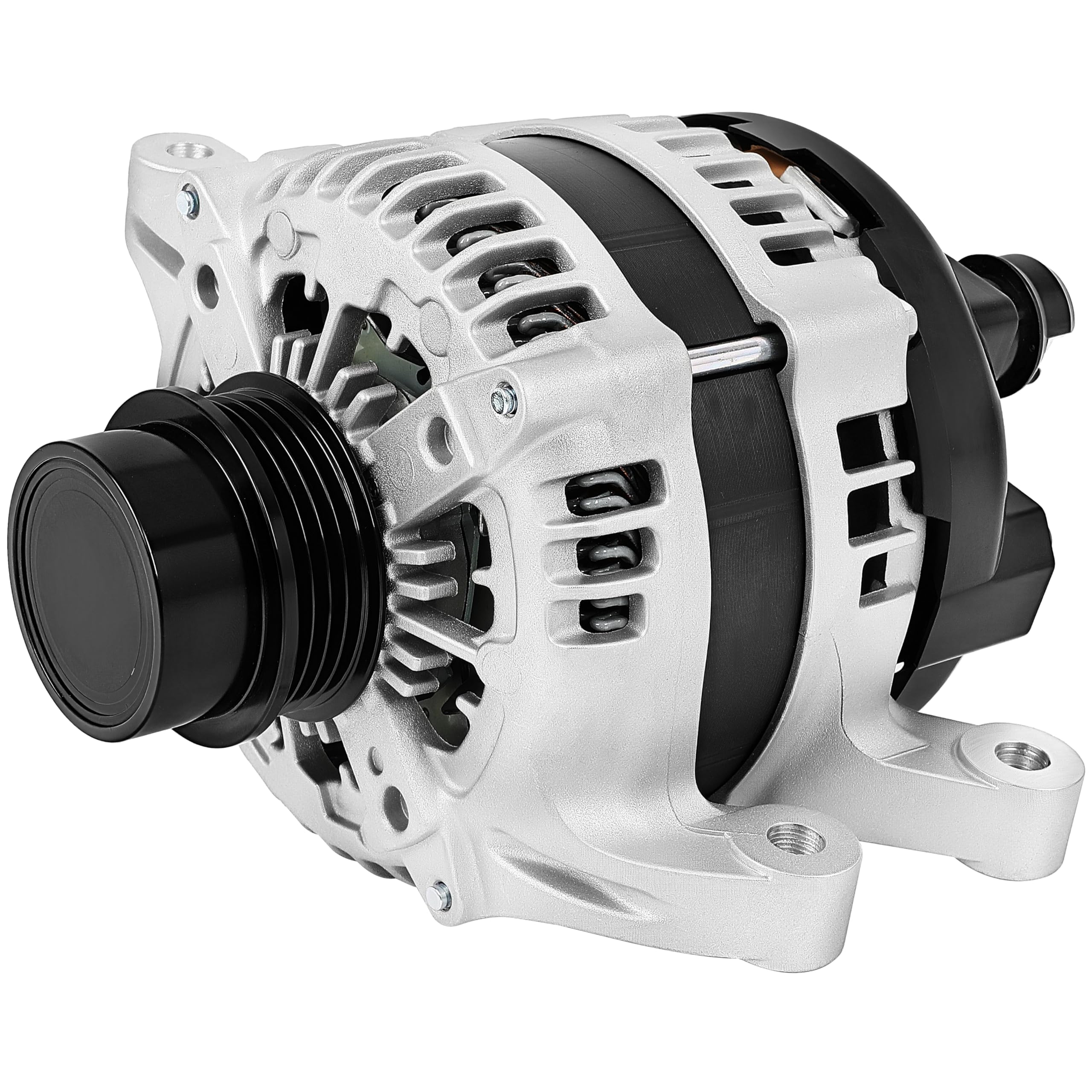 SCITOO Alternator Fit for Ford Taurus 13-17, Edge 15-16, for Fusion 13-20 & for Lincoln MKZ, MKC- 12V 175Amp CW S4 Pulley Class,