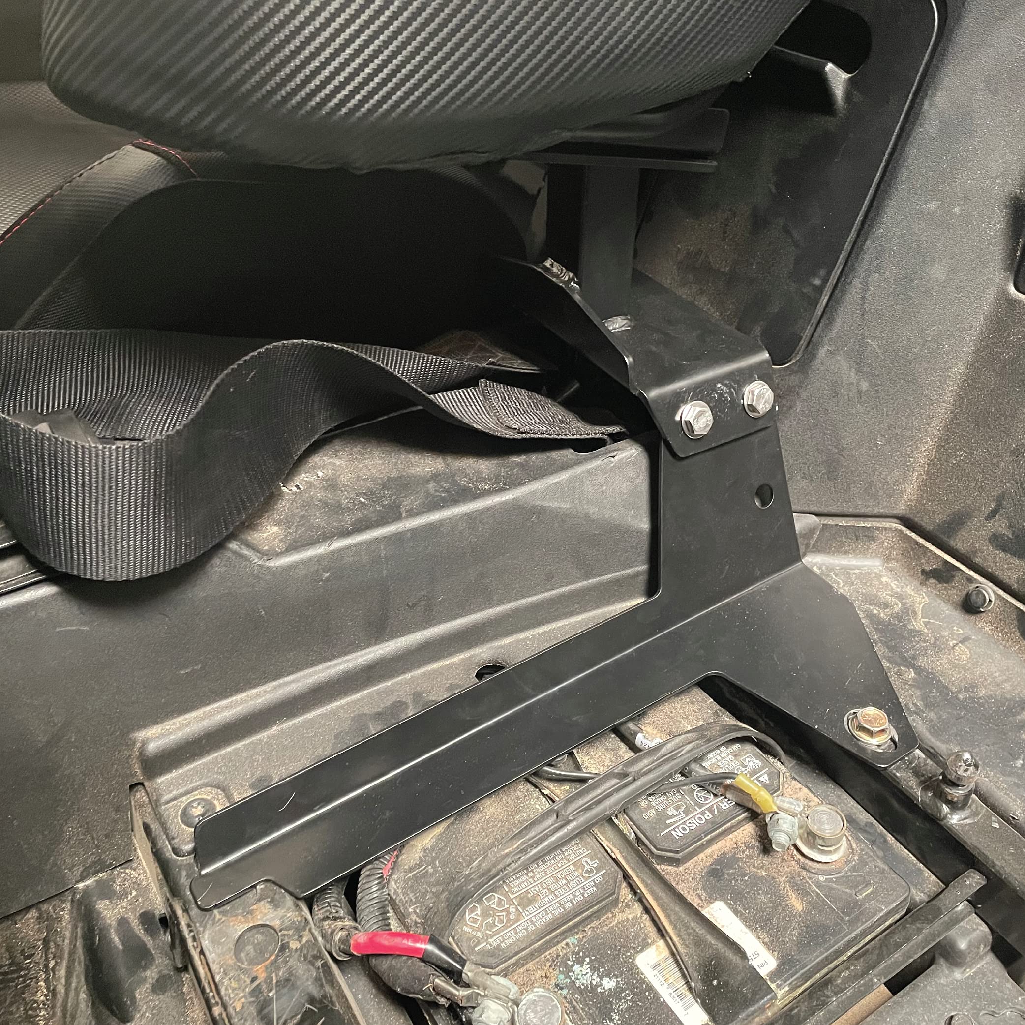 Bump Seat With Black Harness For Polaris Rzr 2014+Rzr 1000 Or Turbo Models