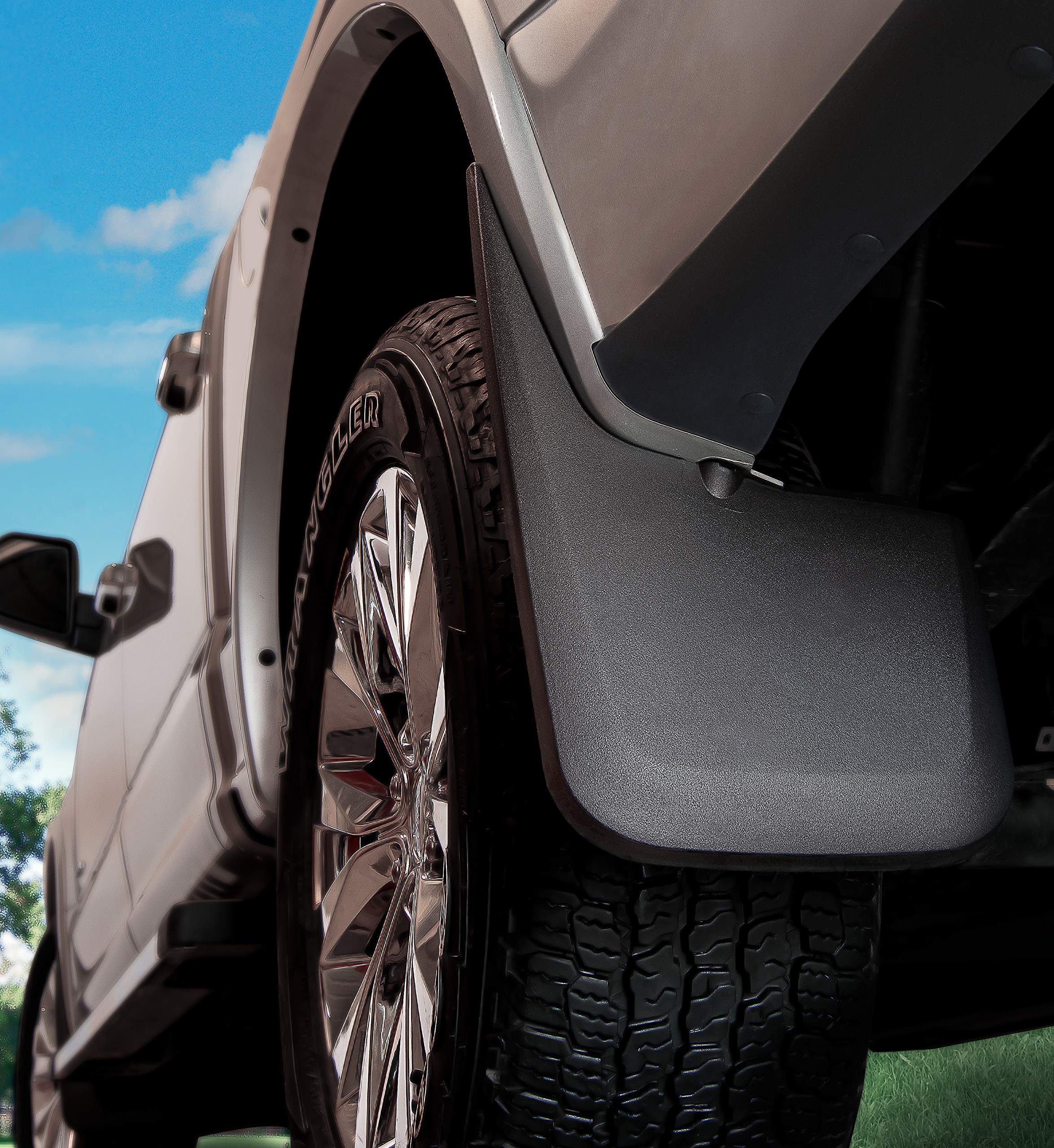 Husky Liners - Rear Mud Guards | 2019-2022 Ford Ranger, Rear Set - Black, 2 Pc. | 59511