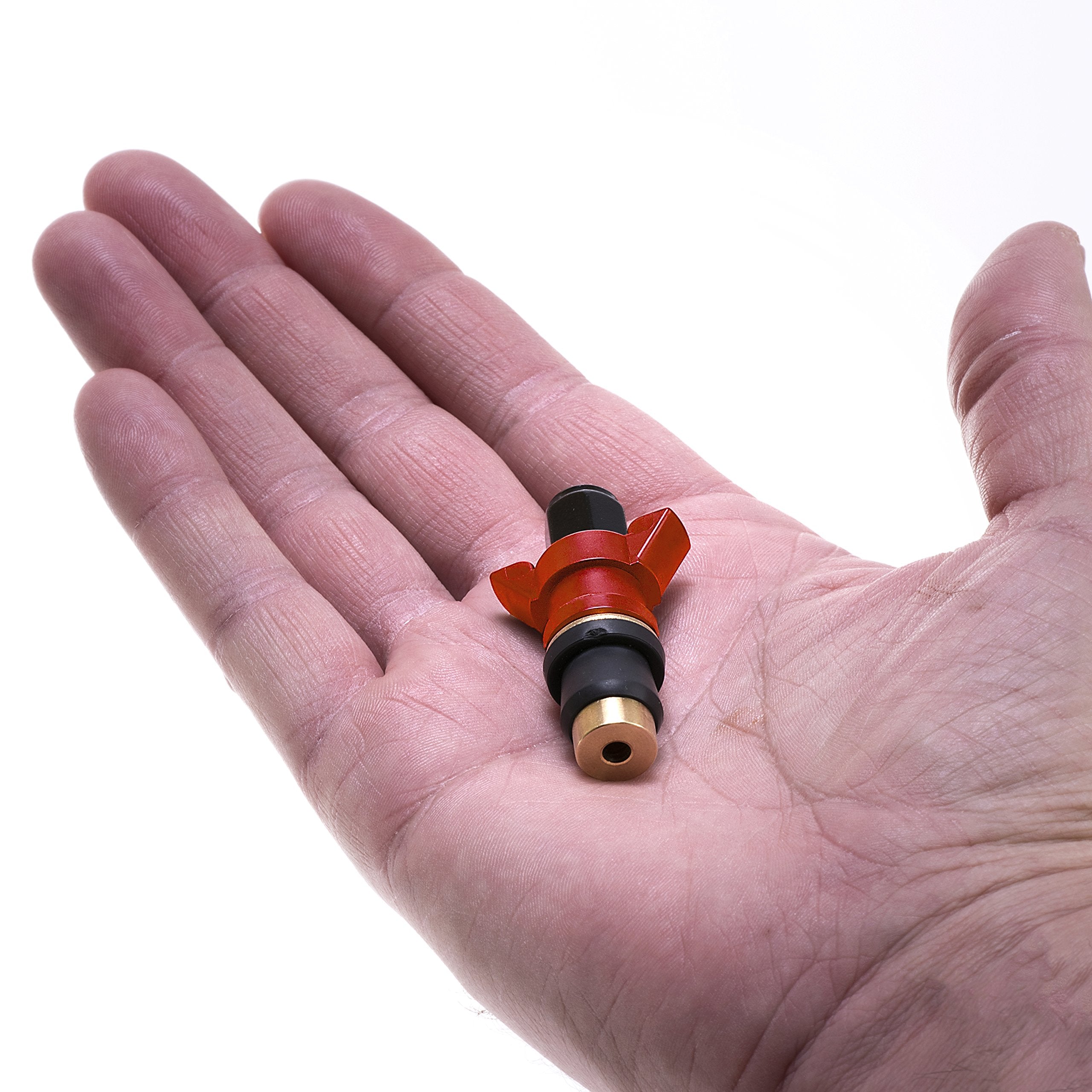 Colby Valve Emergency Valve Stem Replacement - Brass, Red Color, Durable Design