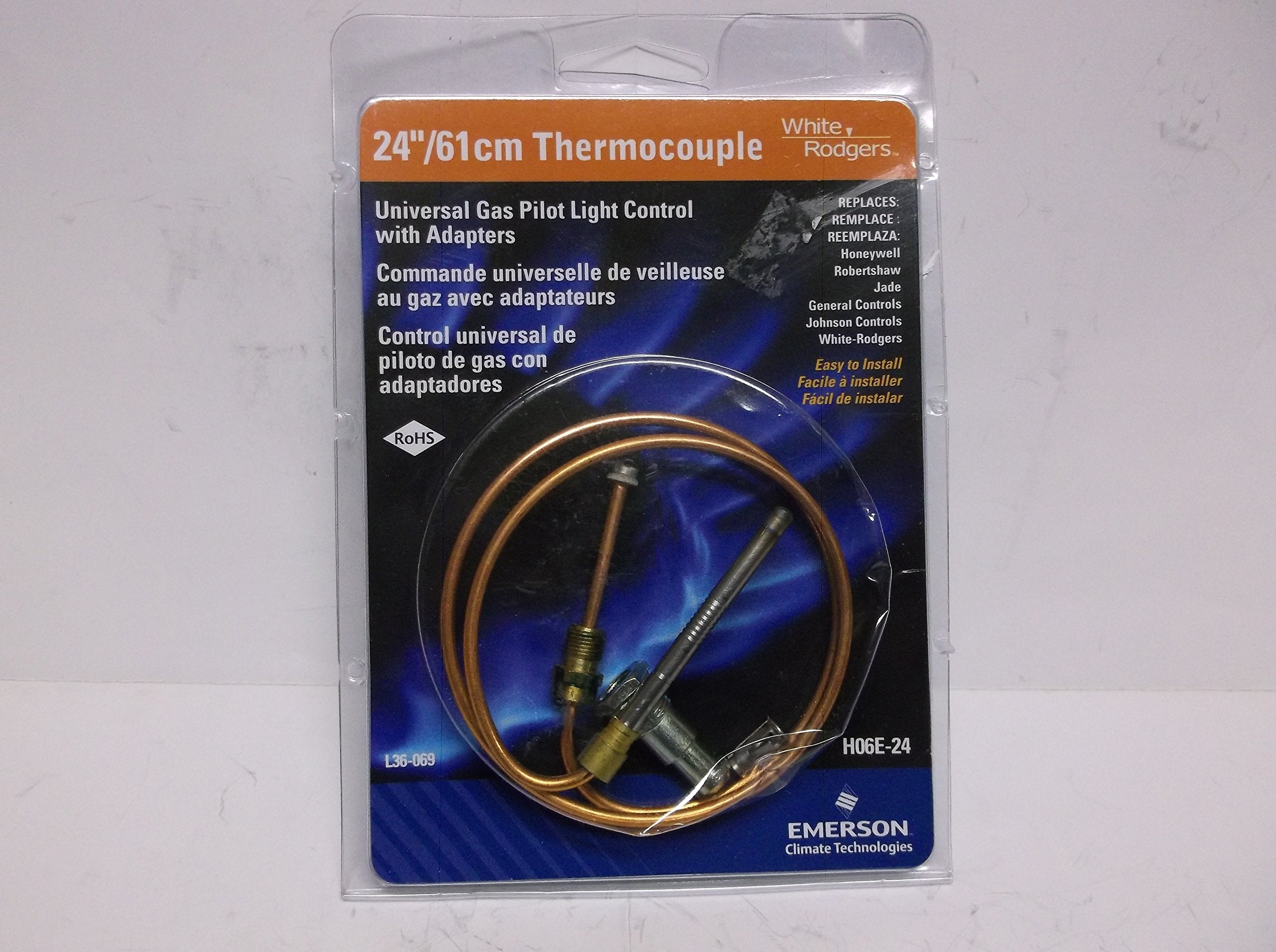 Nordyne, Inc. Parts 632183R Thermocouple 24''