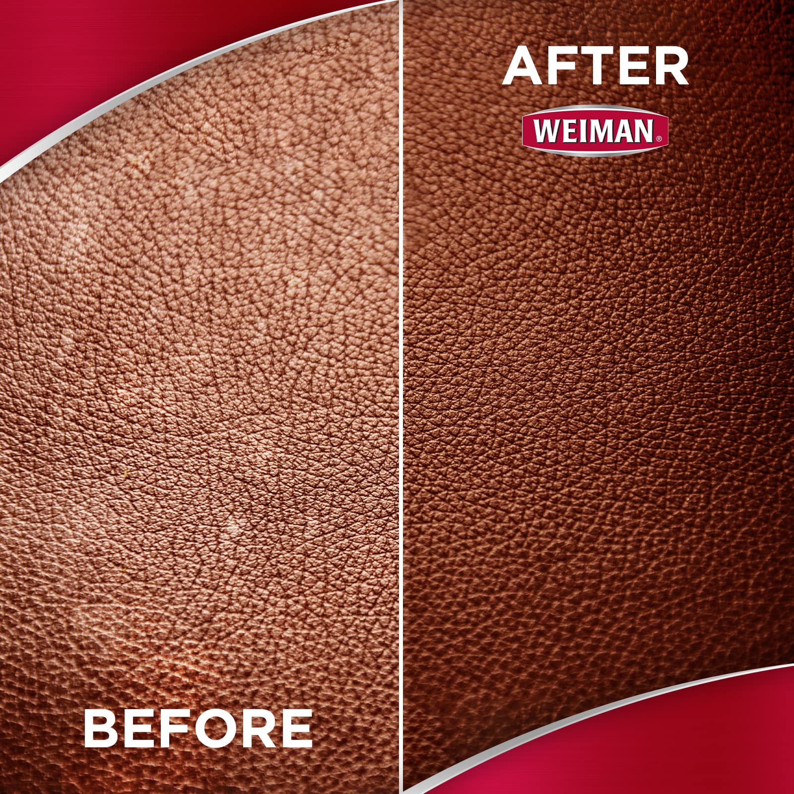 Weiman Leather Conditioner & Cleaner - Restores Surfaces, Uv Protectants Help Prevent Cracking Or Fading Of Furniture, Sofa, Cou