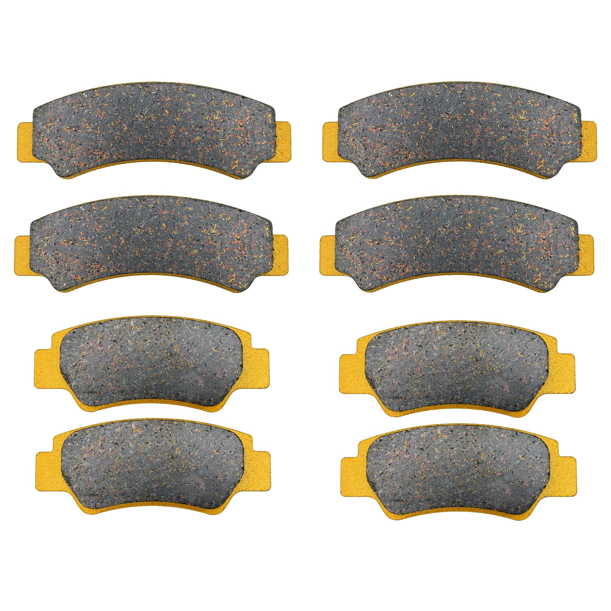 Traild Ceramic Brake Pad Set for CF Moto CFORCE 600, 800, 1000 (2019-2023) - Front & Rear